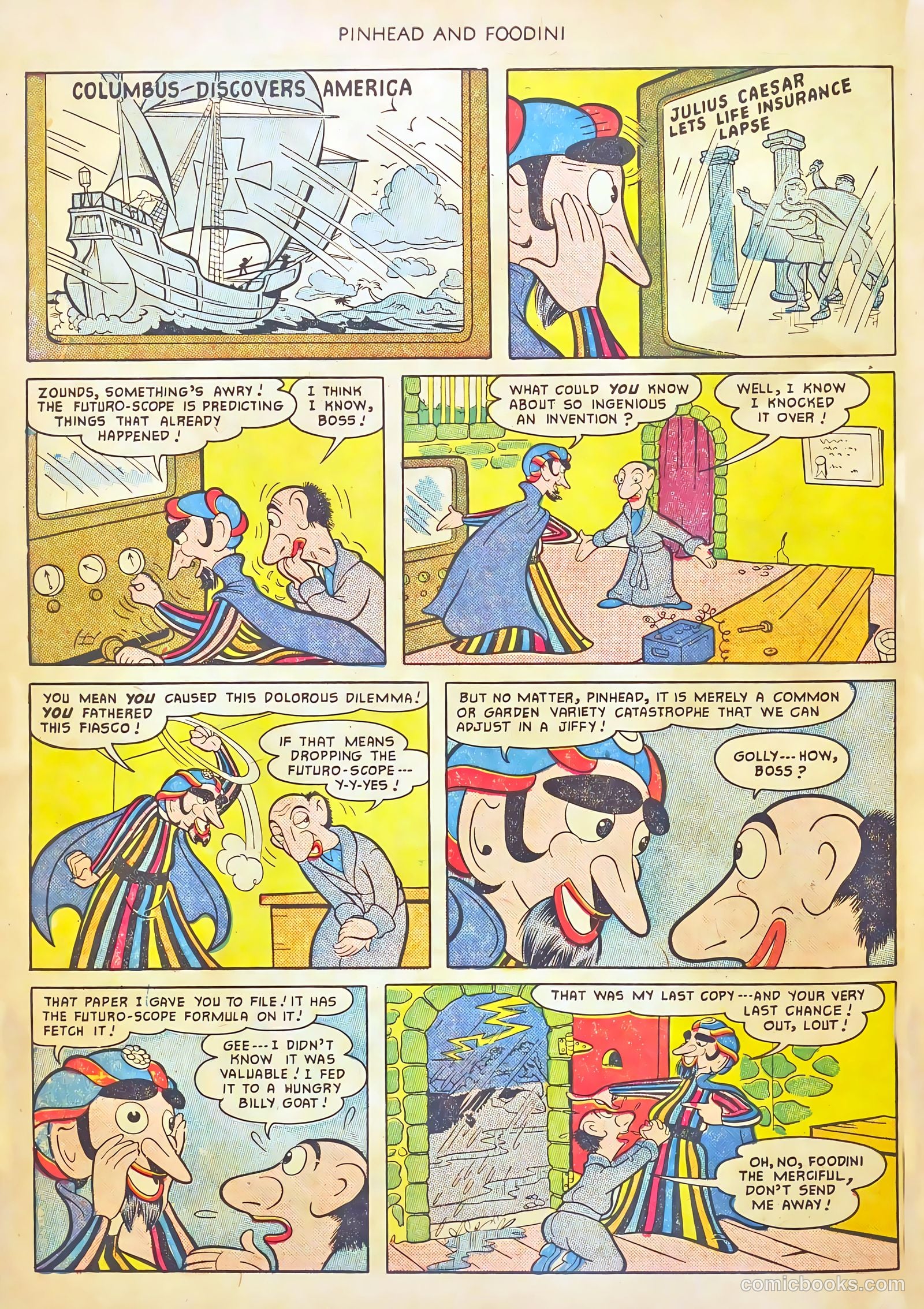 Pinhead and Foodini #1 (1951) — page 6 of 52