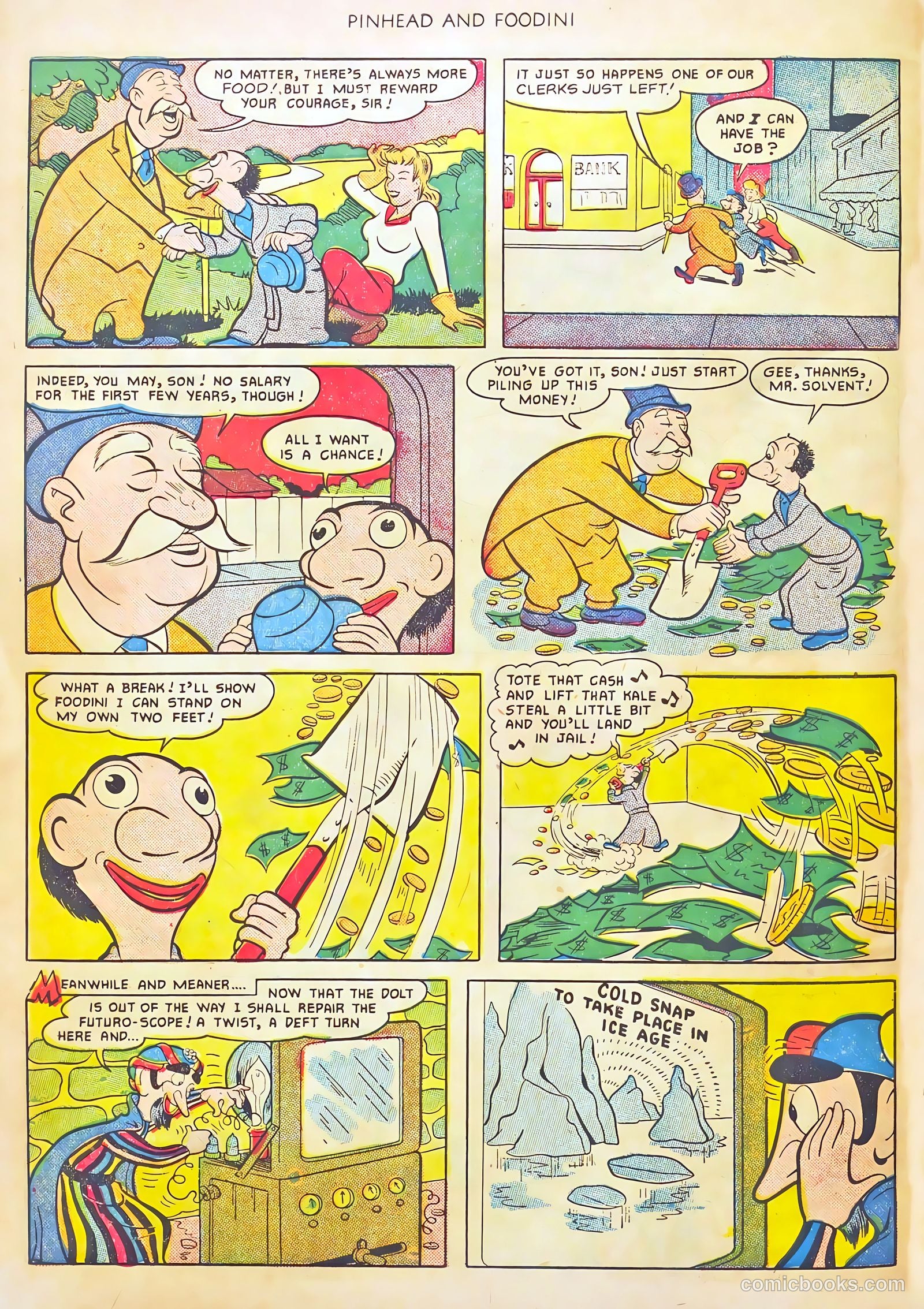 Pinhead and Foodini #1 (1951) — page 10 of 52