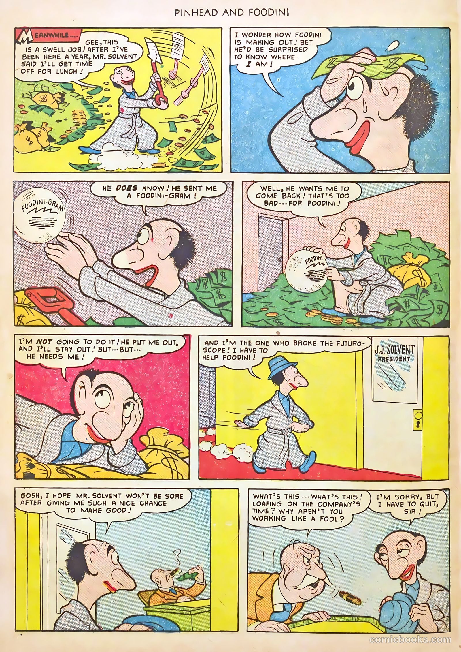 Pinhead and Foodini #1 (1951) — page 12 of 52