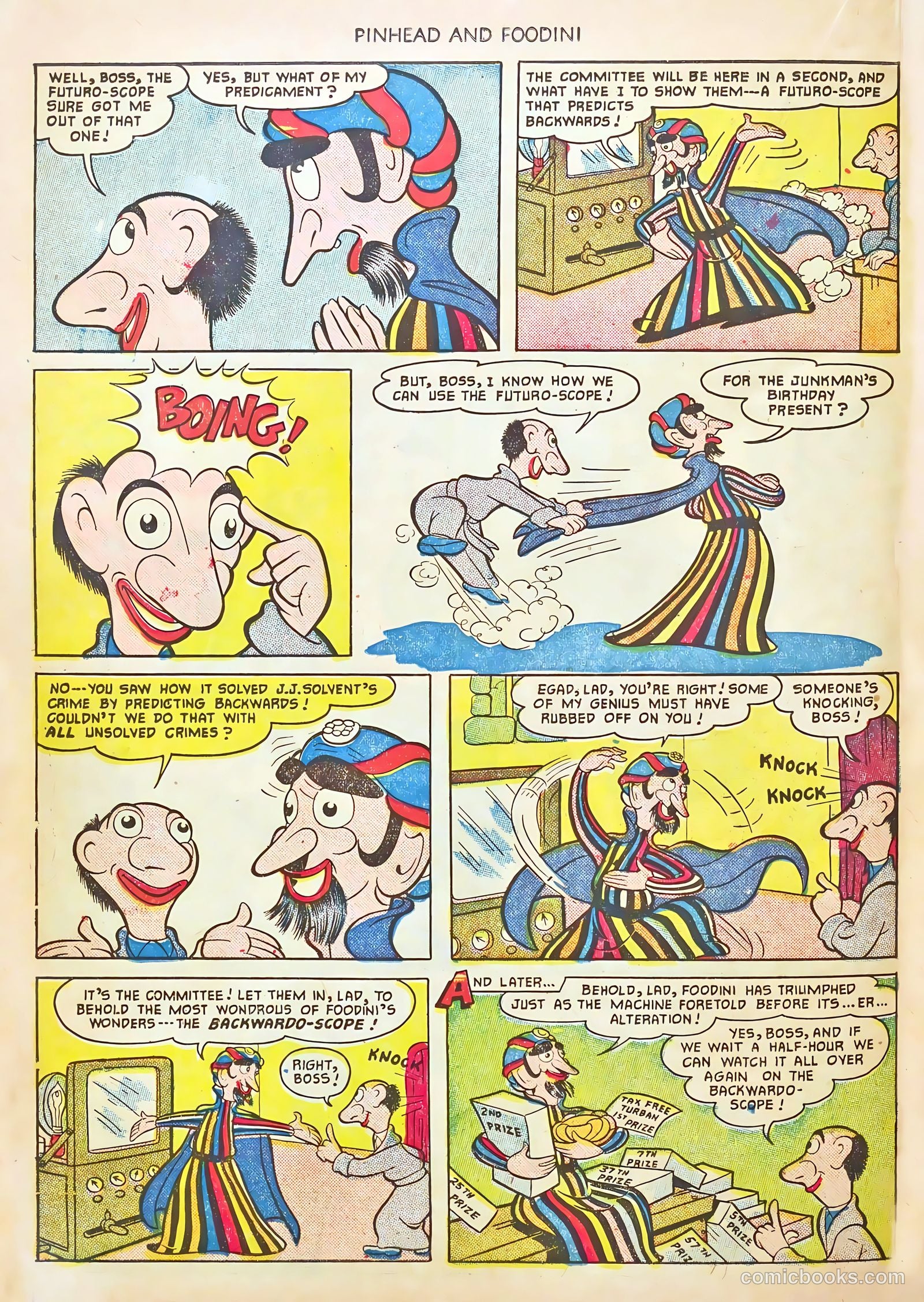 Pinhead and Foodini #1 (1951) — page 18 of 52