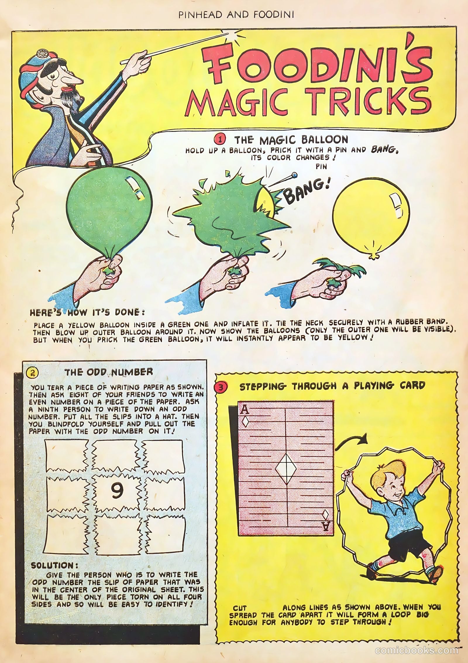 Pinhead and Foodini #1 (1951) — page 21 of 52