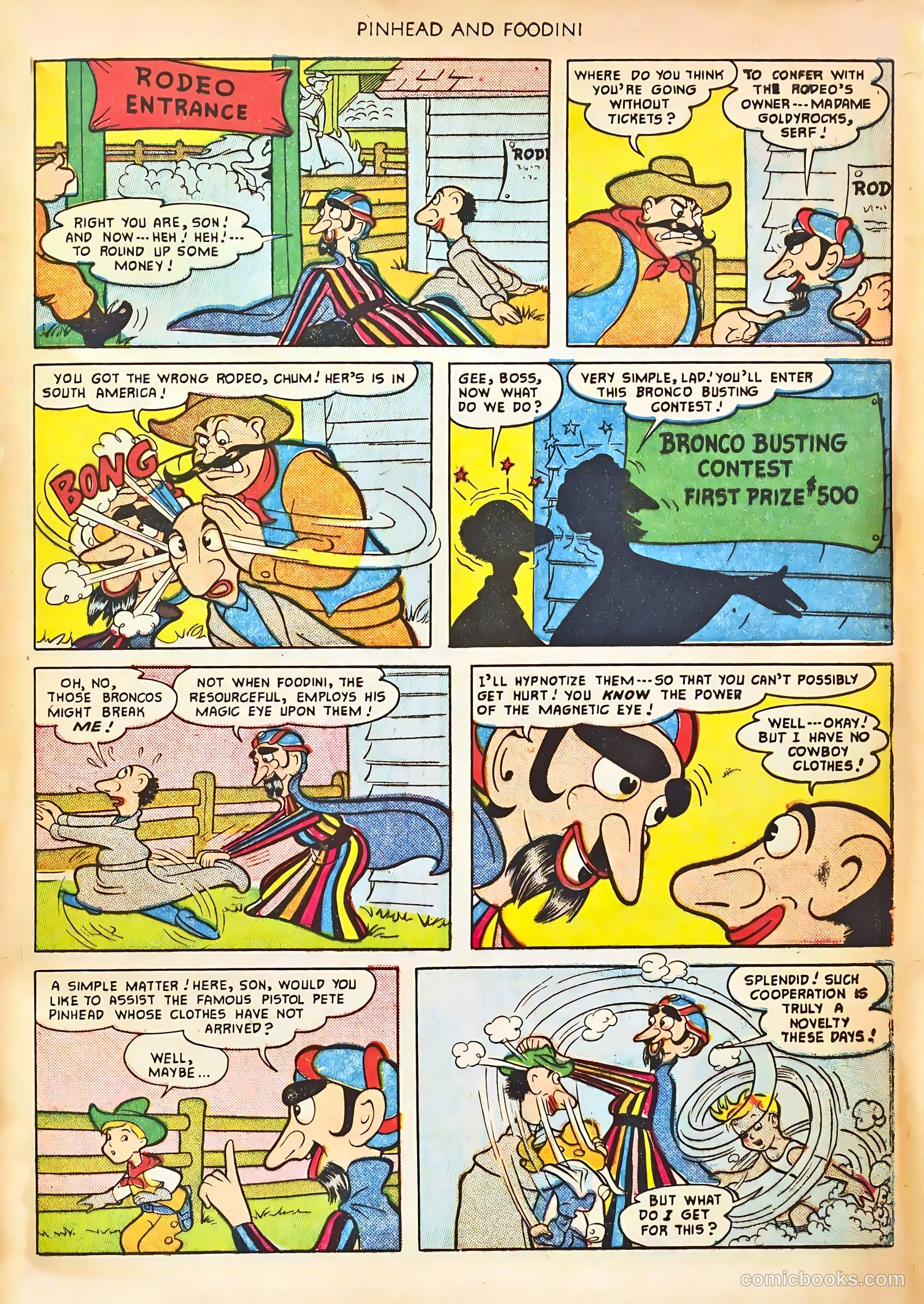 Pinhead and Foodini #1 (1951) — page 45 of 52