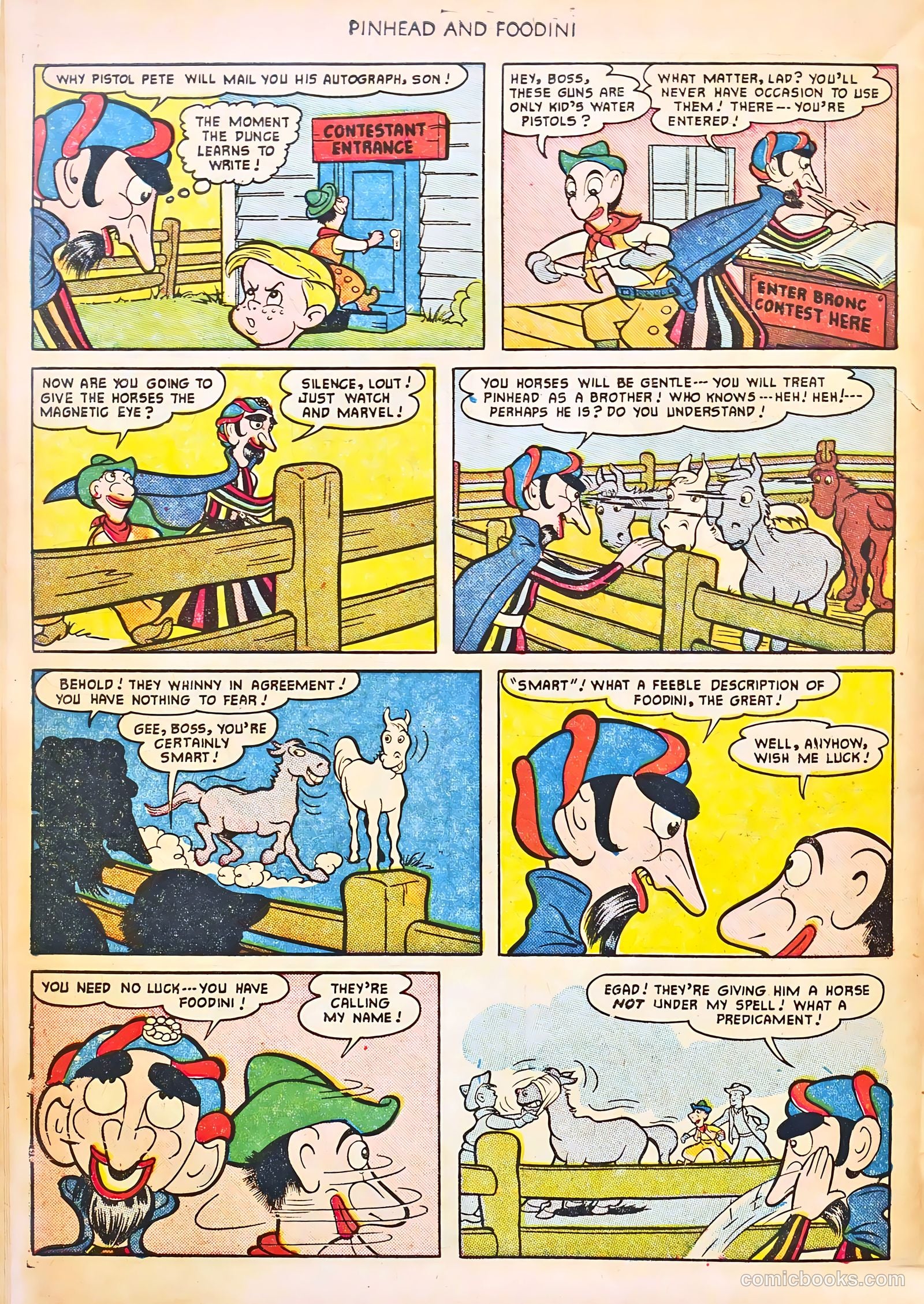 Pinhead and Foodini #1 (1951) — page 46 of 52