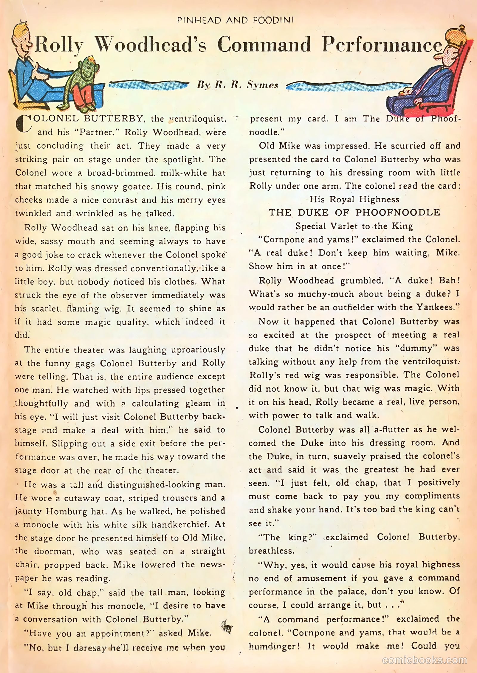 Pinhead and Foodini #2 (1951) — page 21 of 36