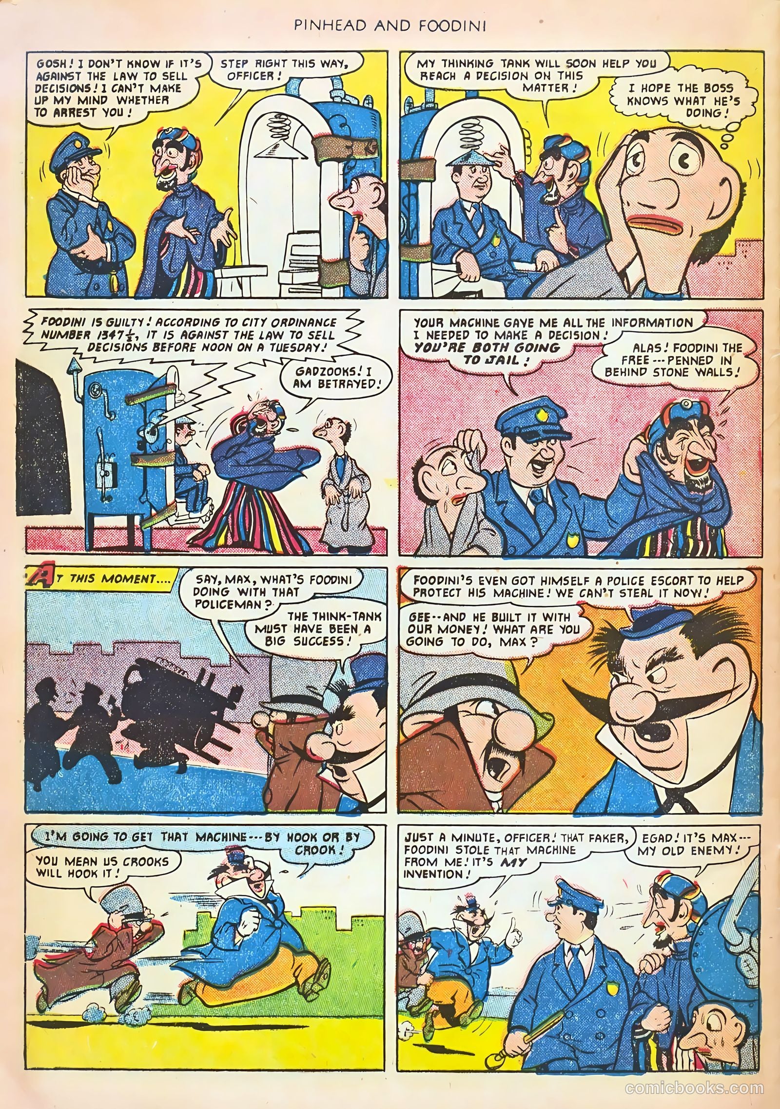 Pinhead and Foodini #2 (1951) — page 32 of 36