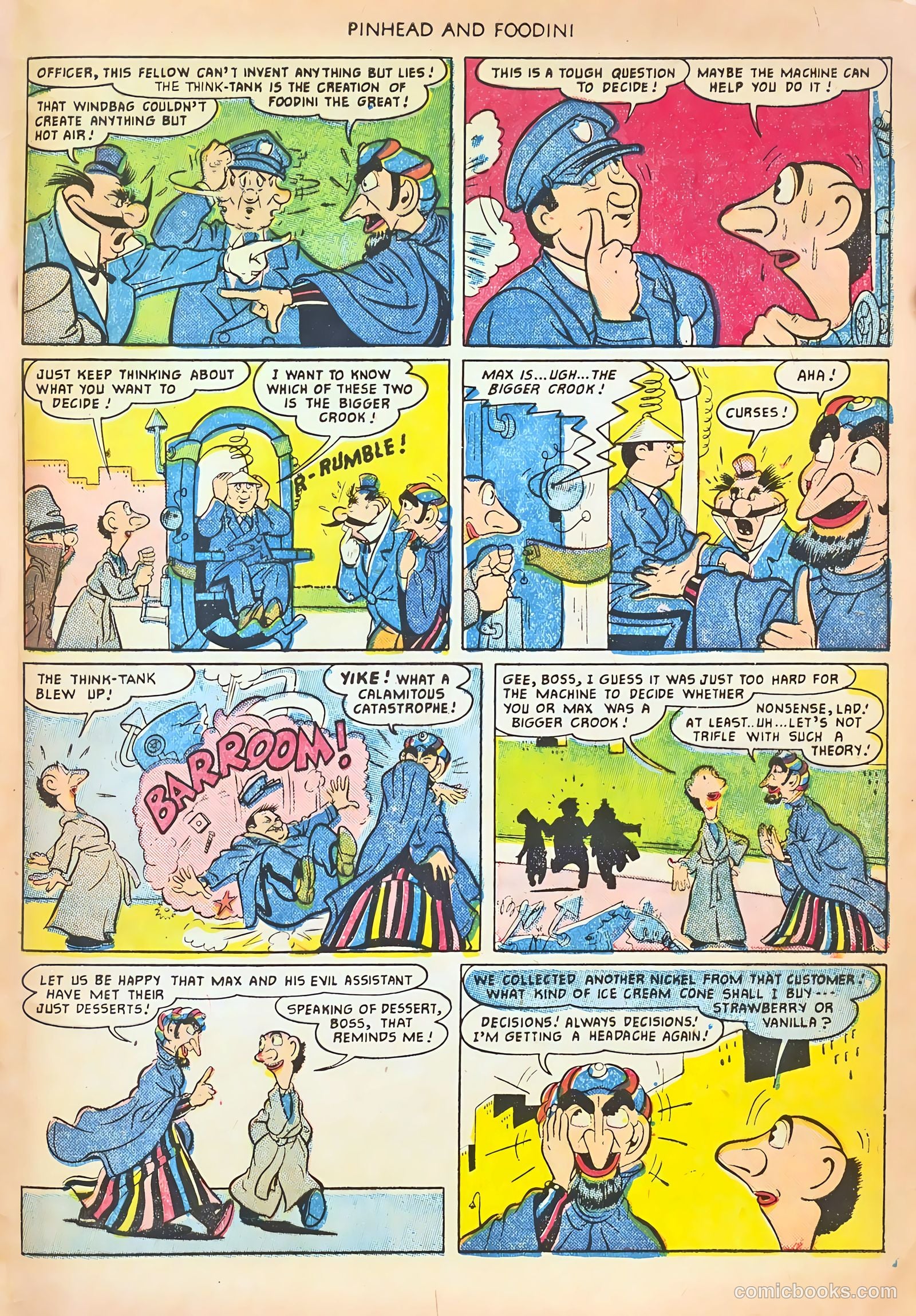 Pinhead and Foodini #2 (1951) — page 33 of 36