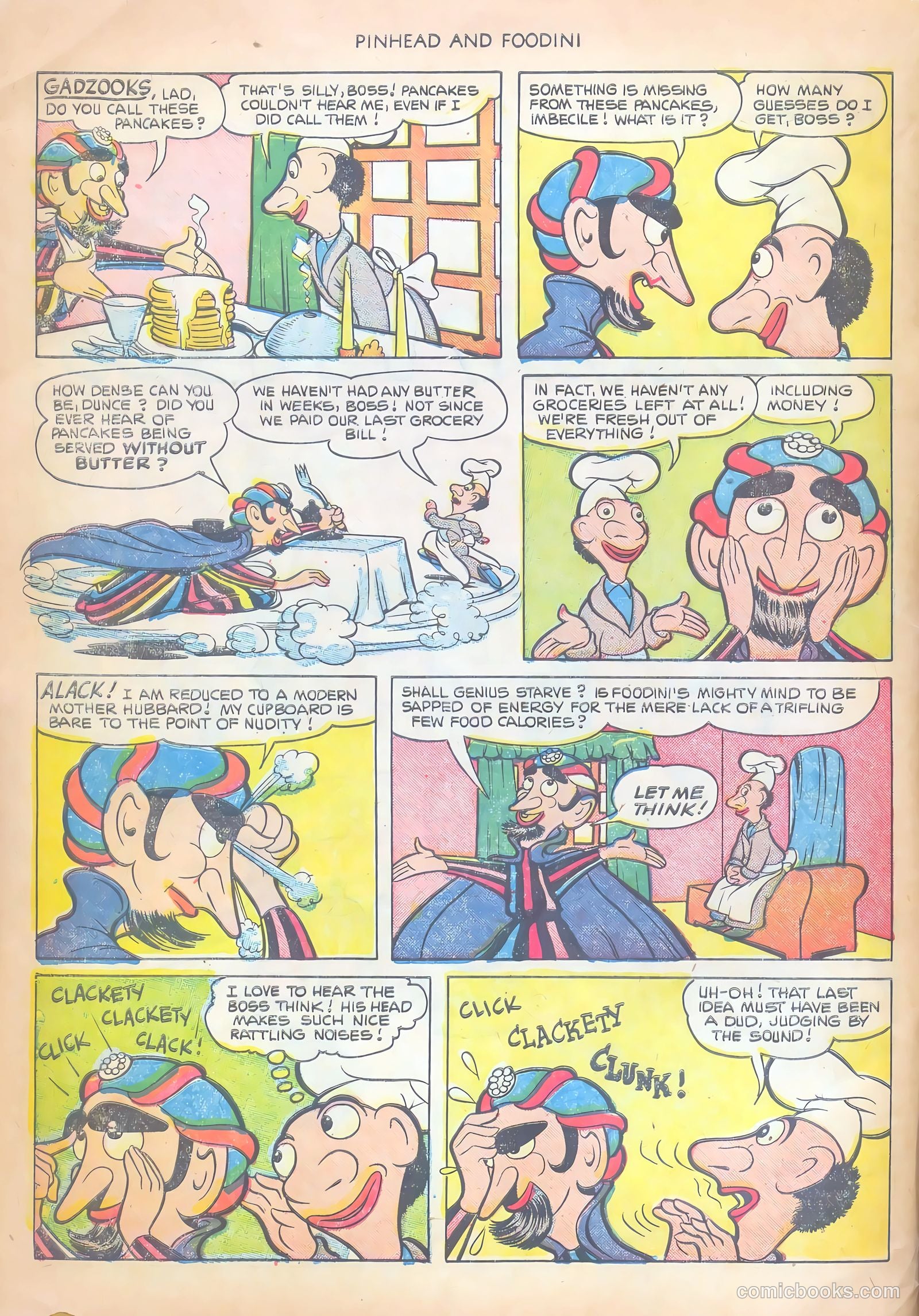Pinhead and Foodini #3 (1951) — page 4 of 36