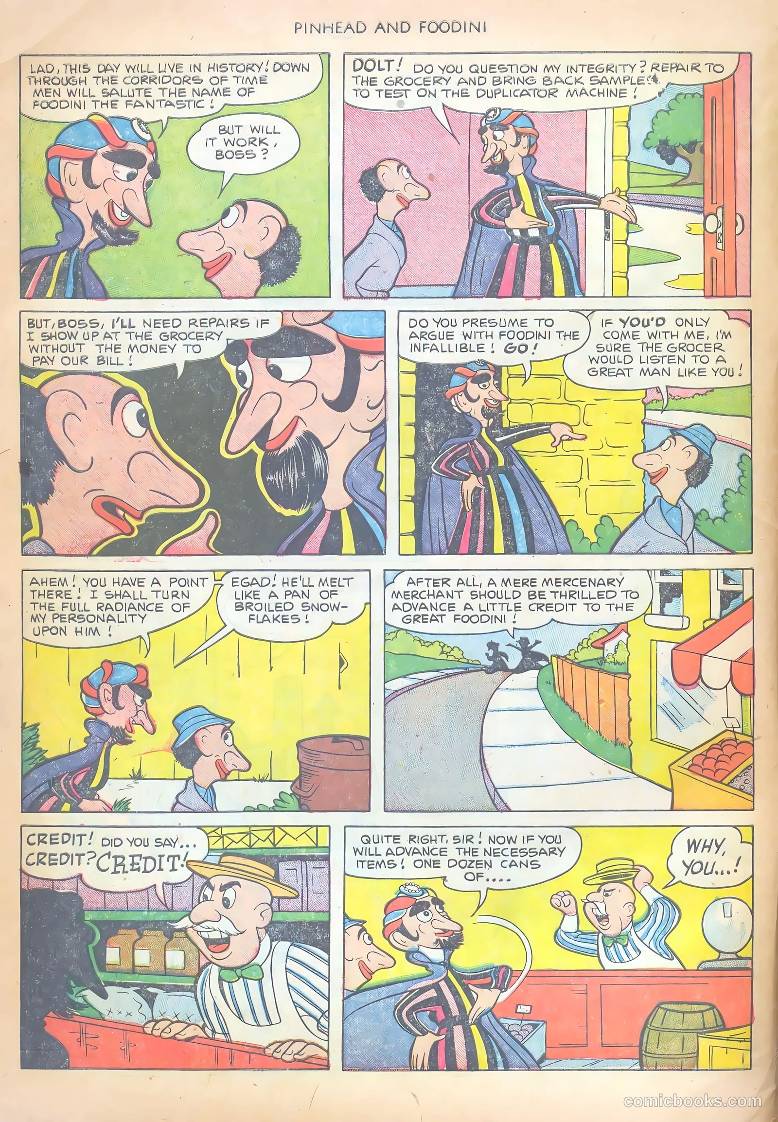 Pinhead and Foodini #3 (1951) — page 6 of 36