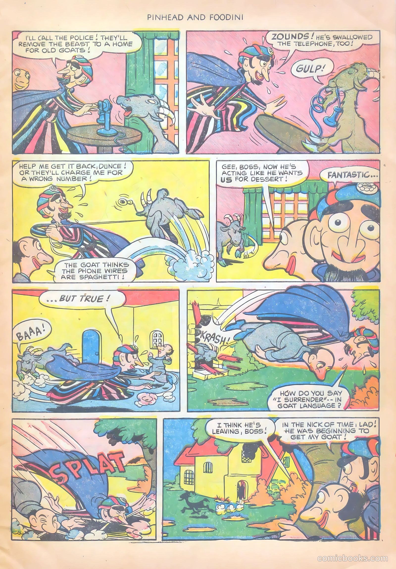 Pinhead and Foodini #3 (1951) — page 9 of 36