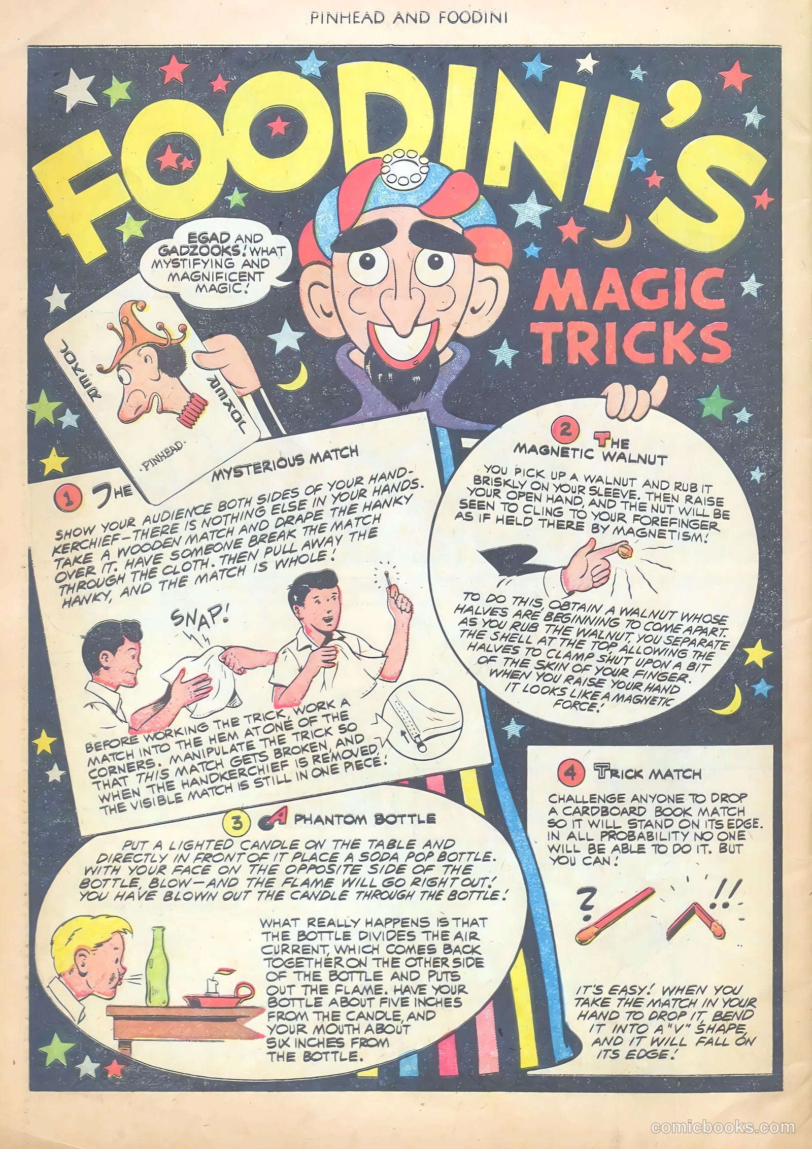 Pinhead and Foodini #3 (1951) — page 34 of 36