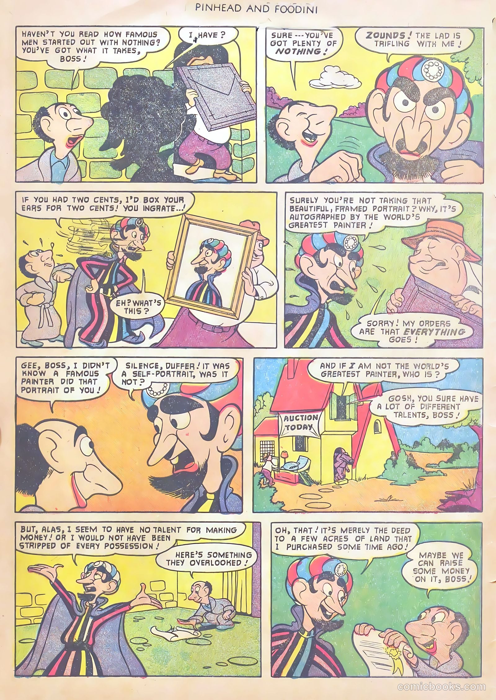 Pinhead and Foodini #4 (1951) — page 4 of 36