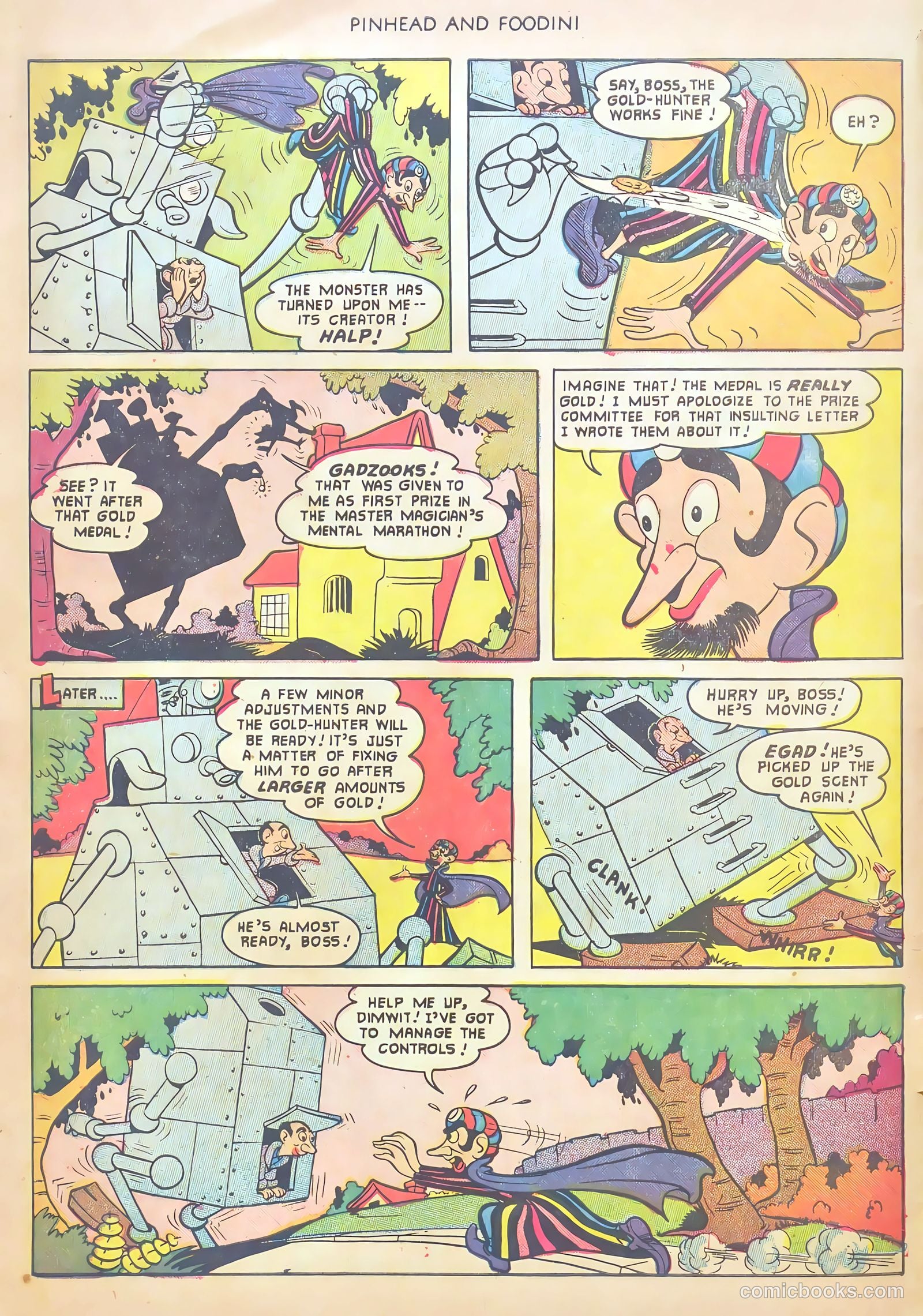 Pinhead and Foodini #4 (1951) — page 8 of 36