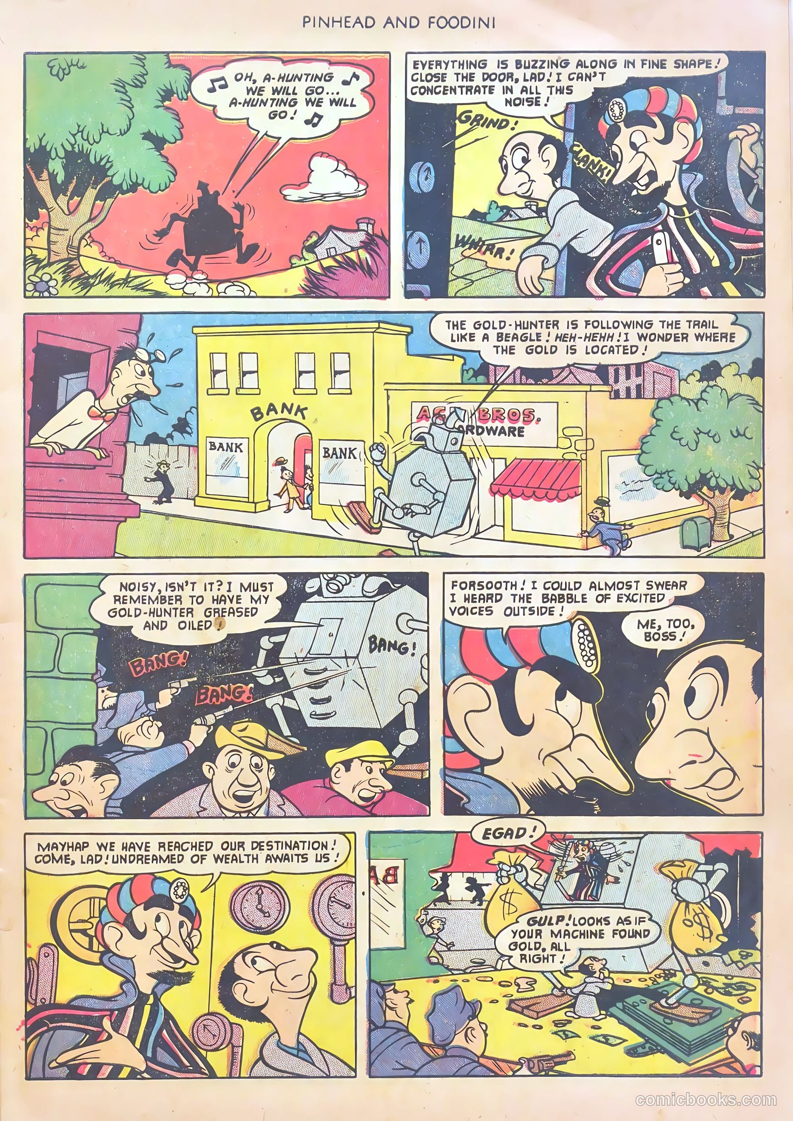 Pinhead and Foodini #4 (1951) — page 9 of 36