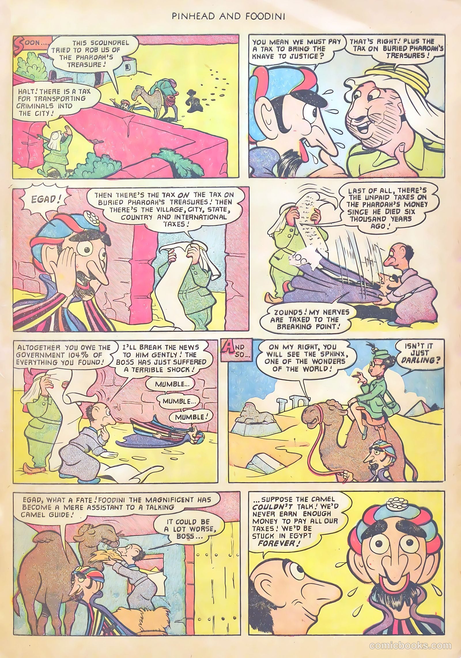 Pinhead and Foodini #4 (1951) — page 33 of 36