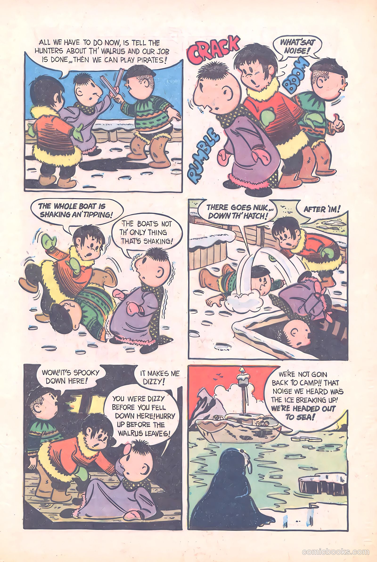 Pinky the Egghead #1 (1958) — page 5 of 36