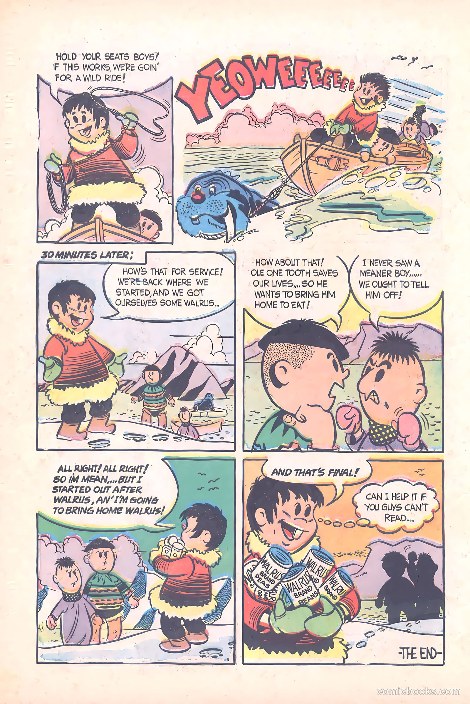 Pinky the Egghead #1 (1958) — page 10 of 36