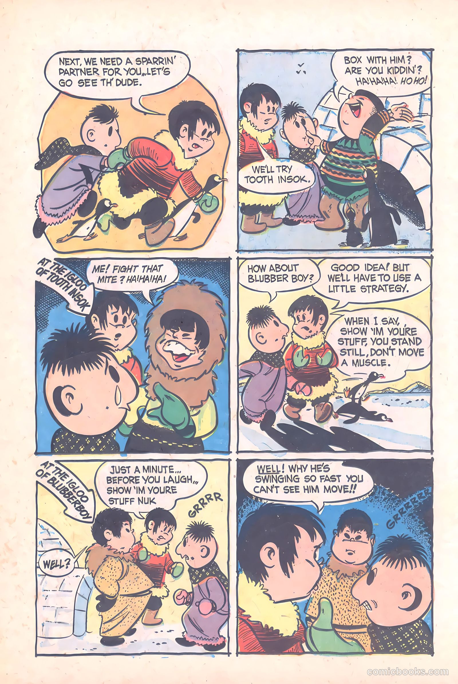 Pinky the Egghead #1 (1958) — page 14 of 36