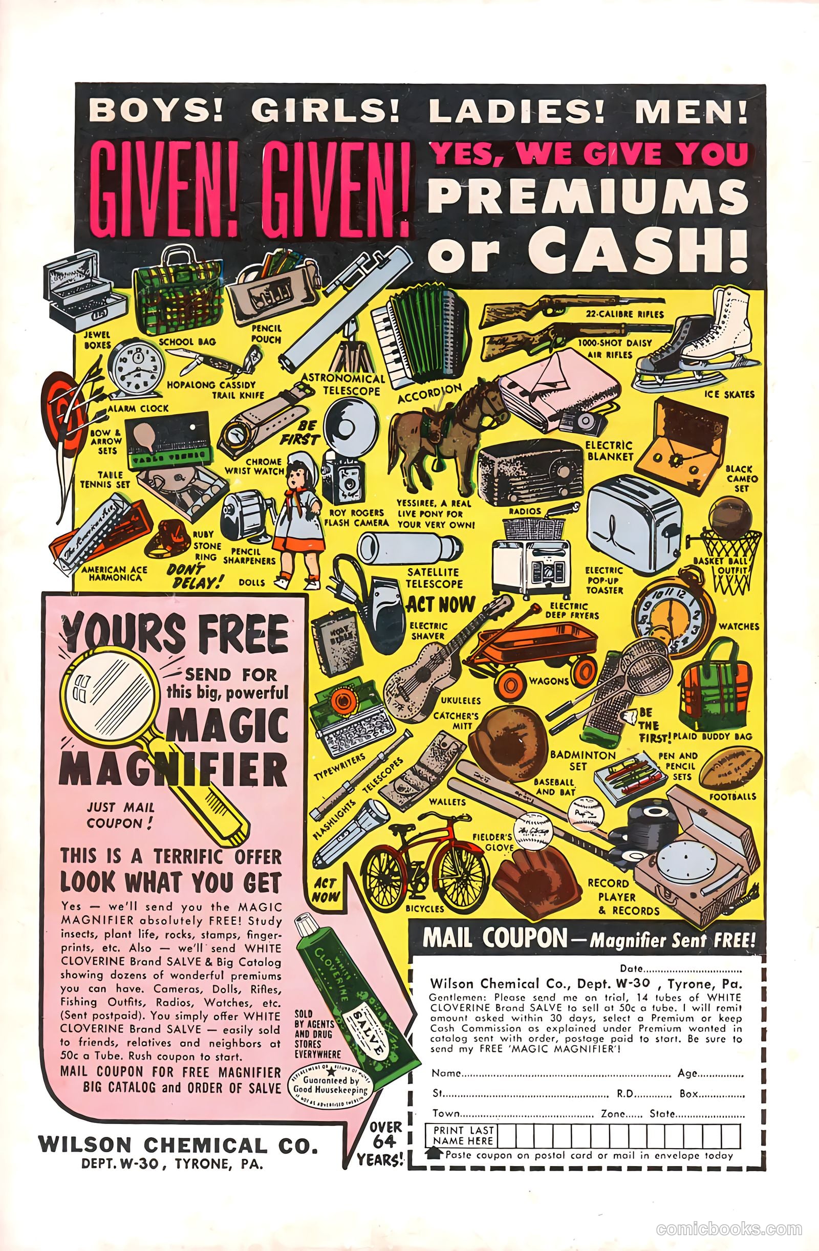 Pinky the Egghead #1 (1958) — page 36 of 36