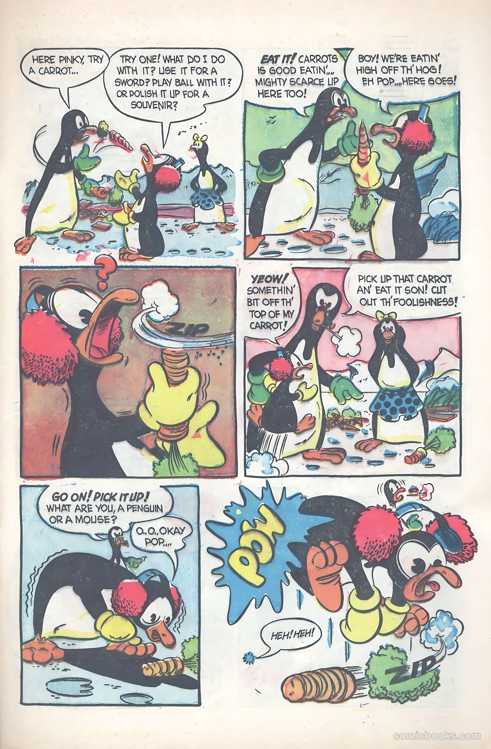 Pinky the Egghead #14 (1963) — page 21 of 36