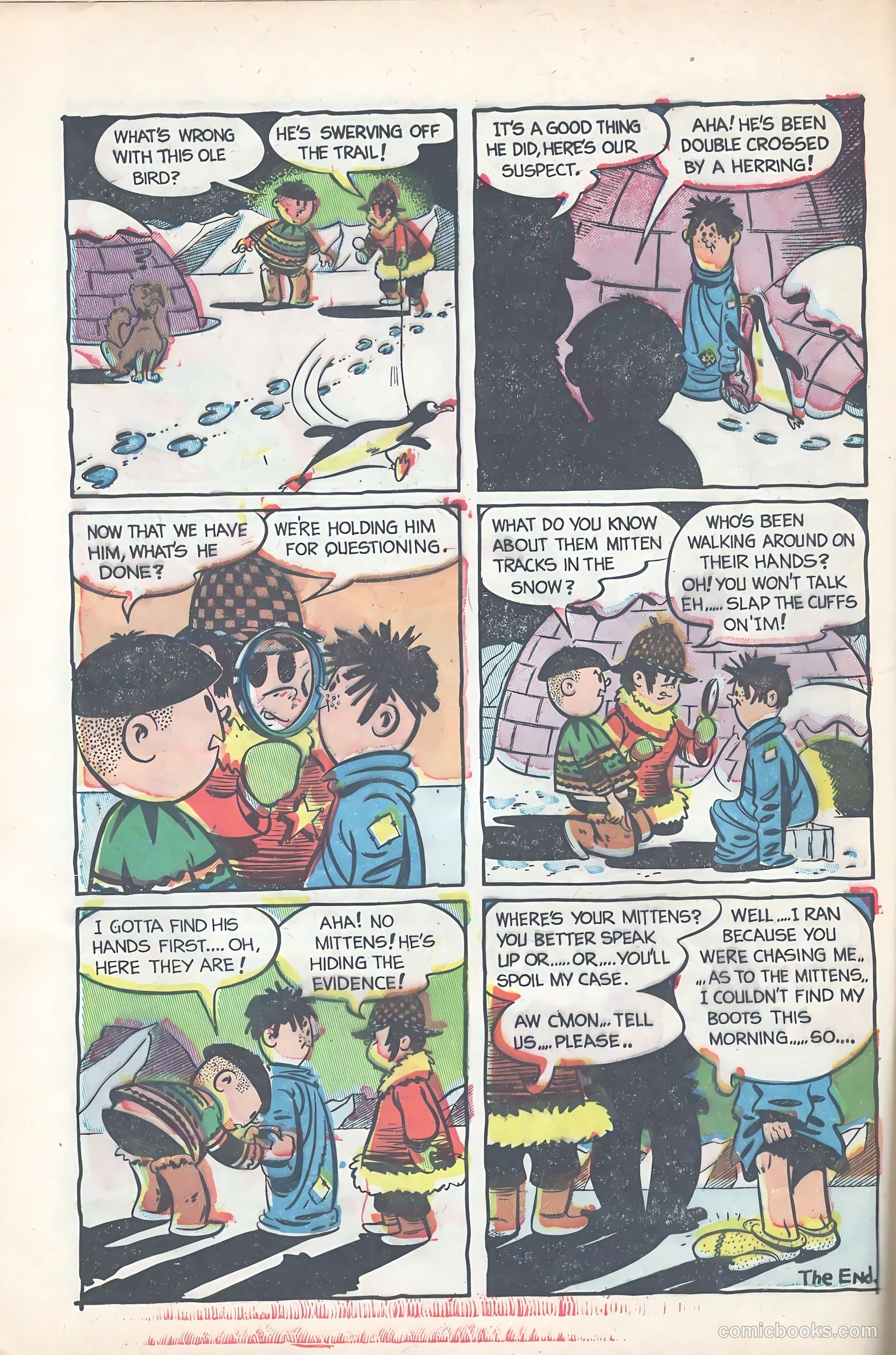Pinky the Egghead #14 (1963) — page 32 of 36