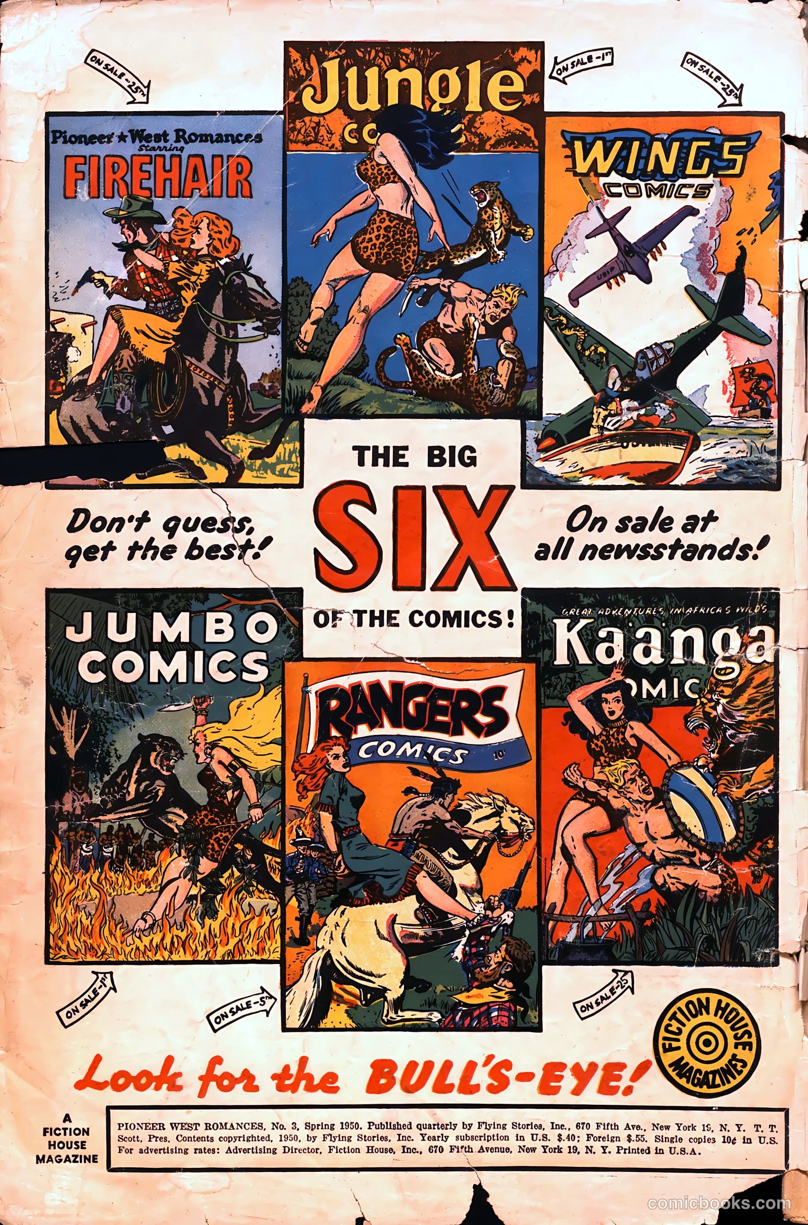 Pioneer West Romances #3 (1950) — page 3 of 54
