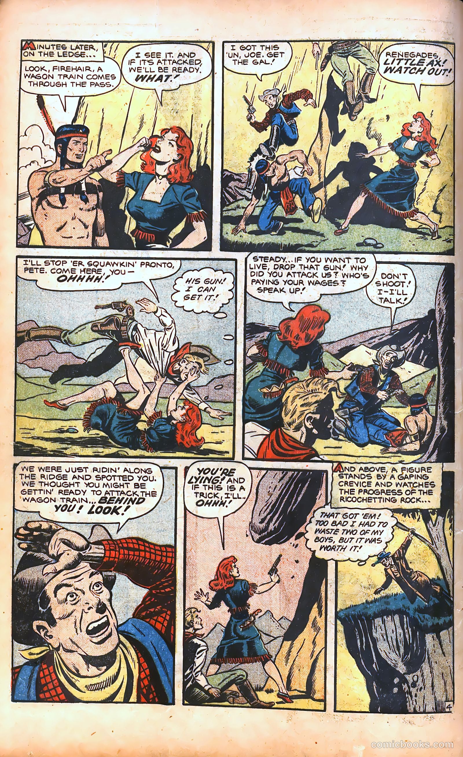 Pioneer West Romances #3 (1950) — page 7 of 54