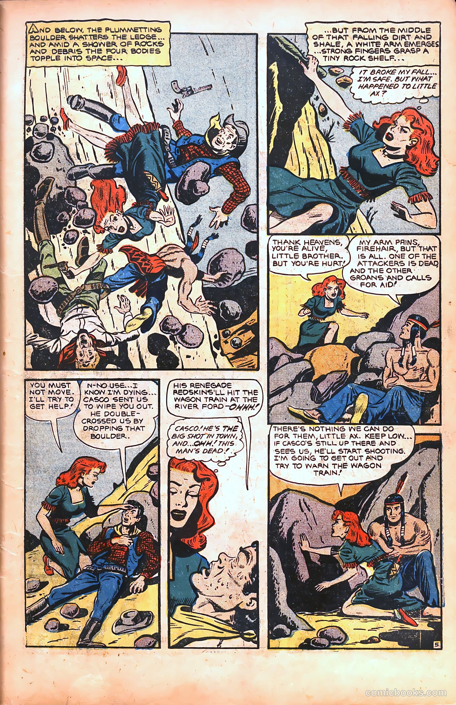 Pioneer West Romances #3 (1950) — page 8 of 54