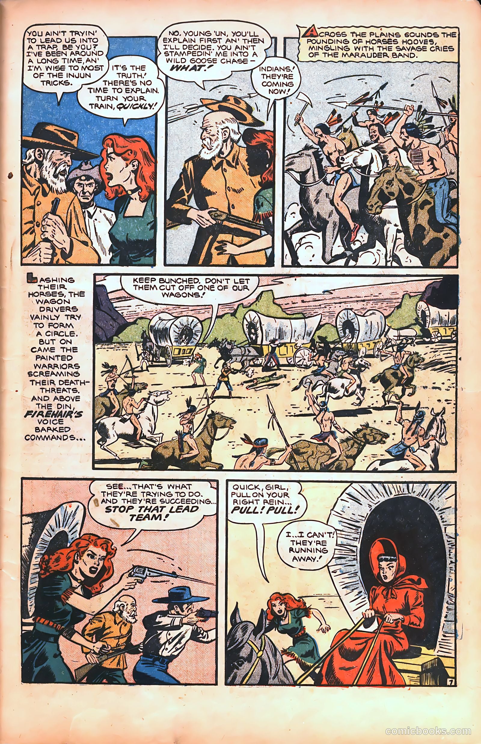 Pioneer West Romances #3 (1950) — page 10 of 54