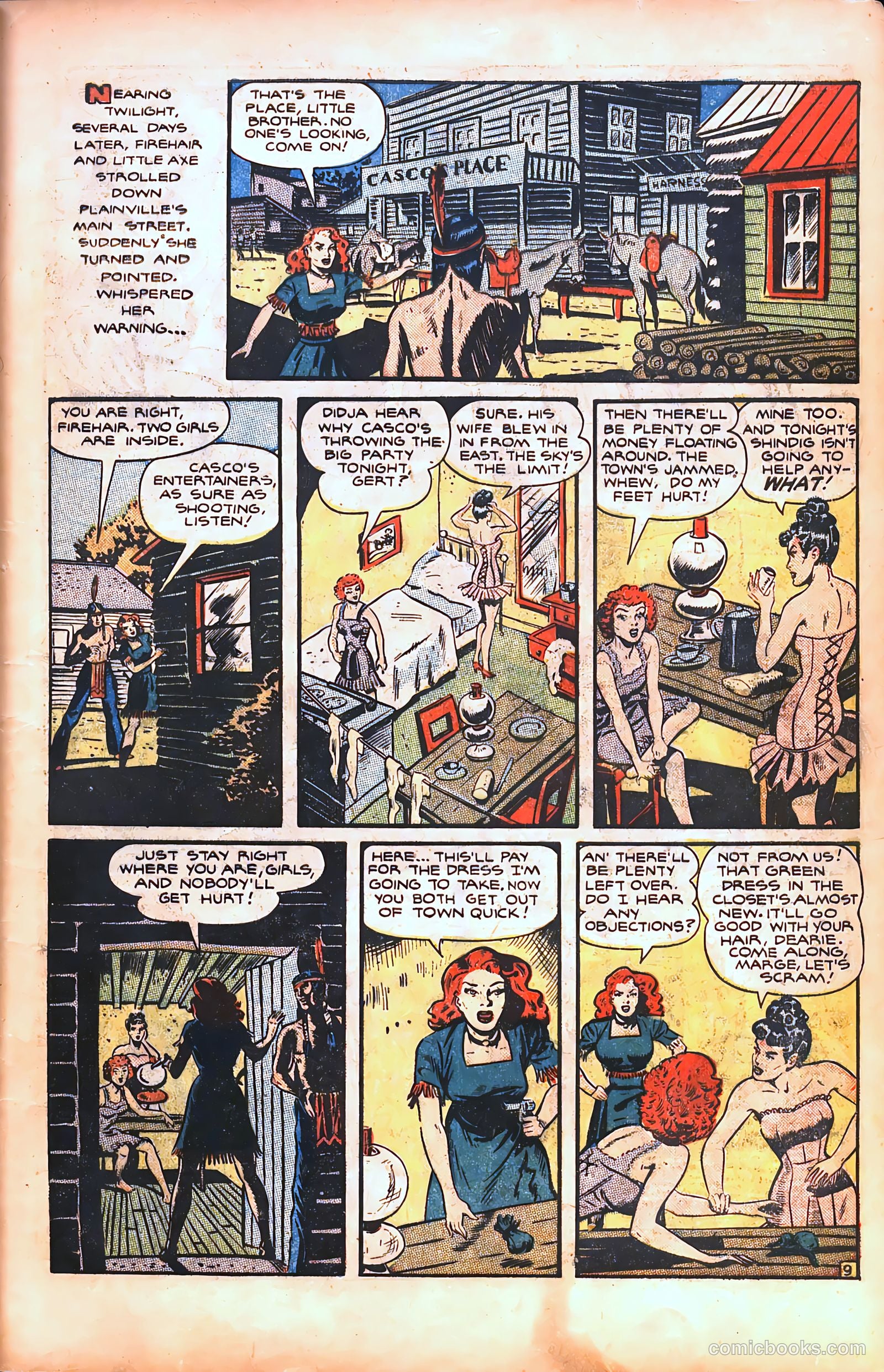 Pioneer West Romances #3 (1950) — page 12 of 54