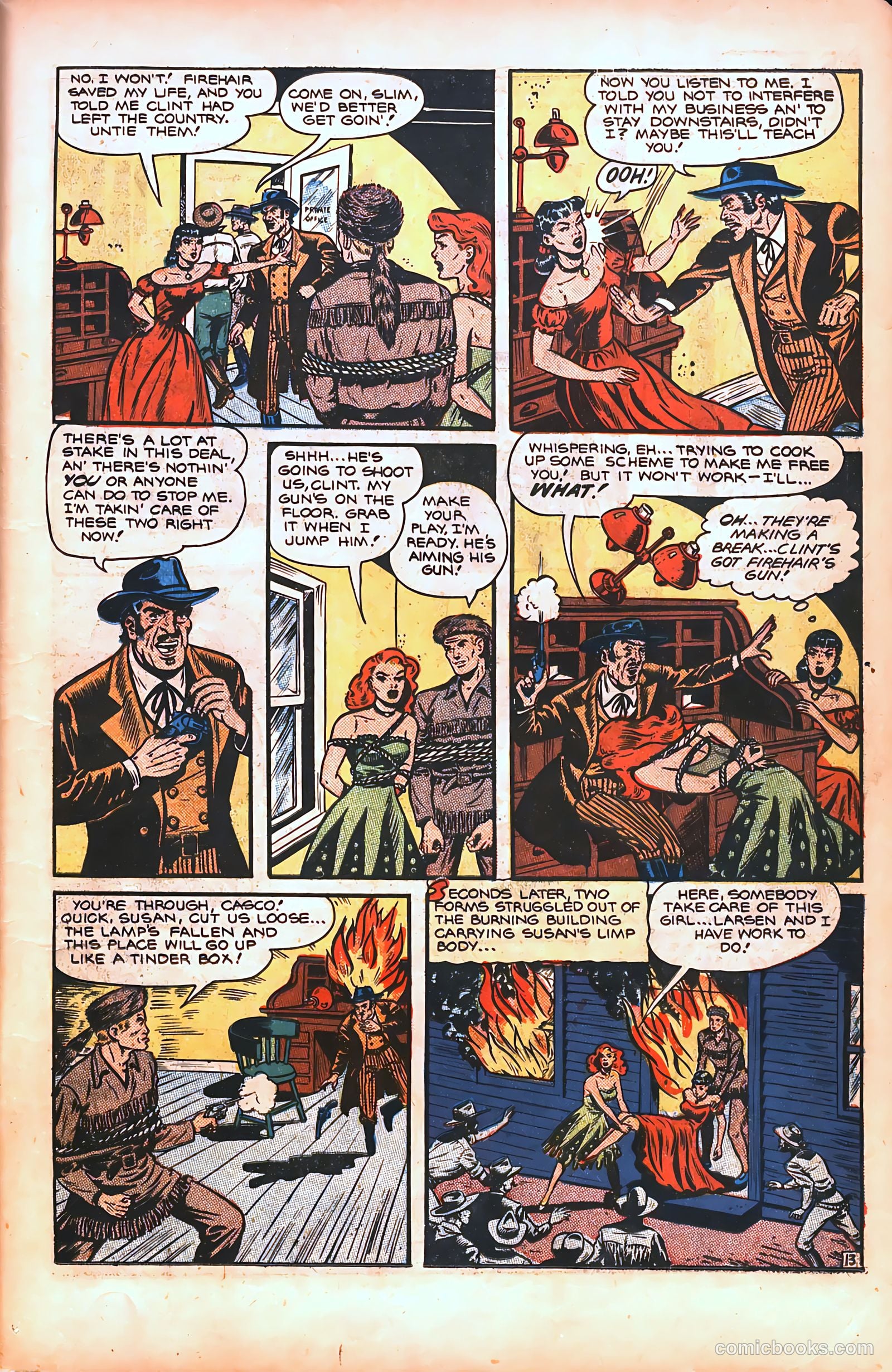Pioneer West Romances #3 (1950) — page 16 of 54