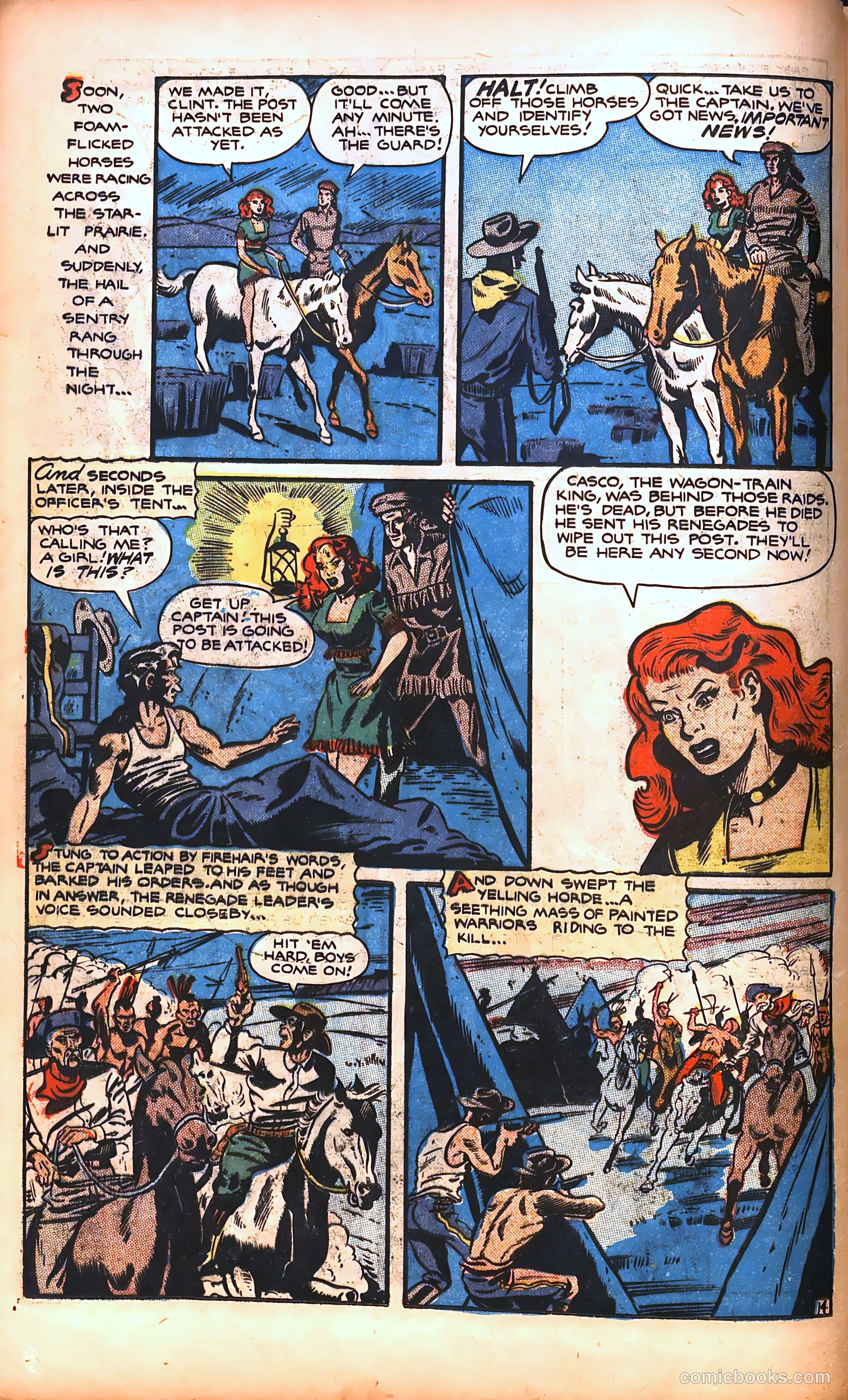 Pioneer West Romances #3 (1950) — page 17 of 54