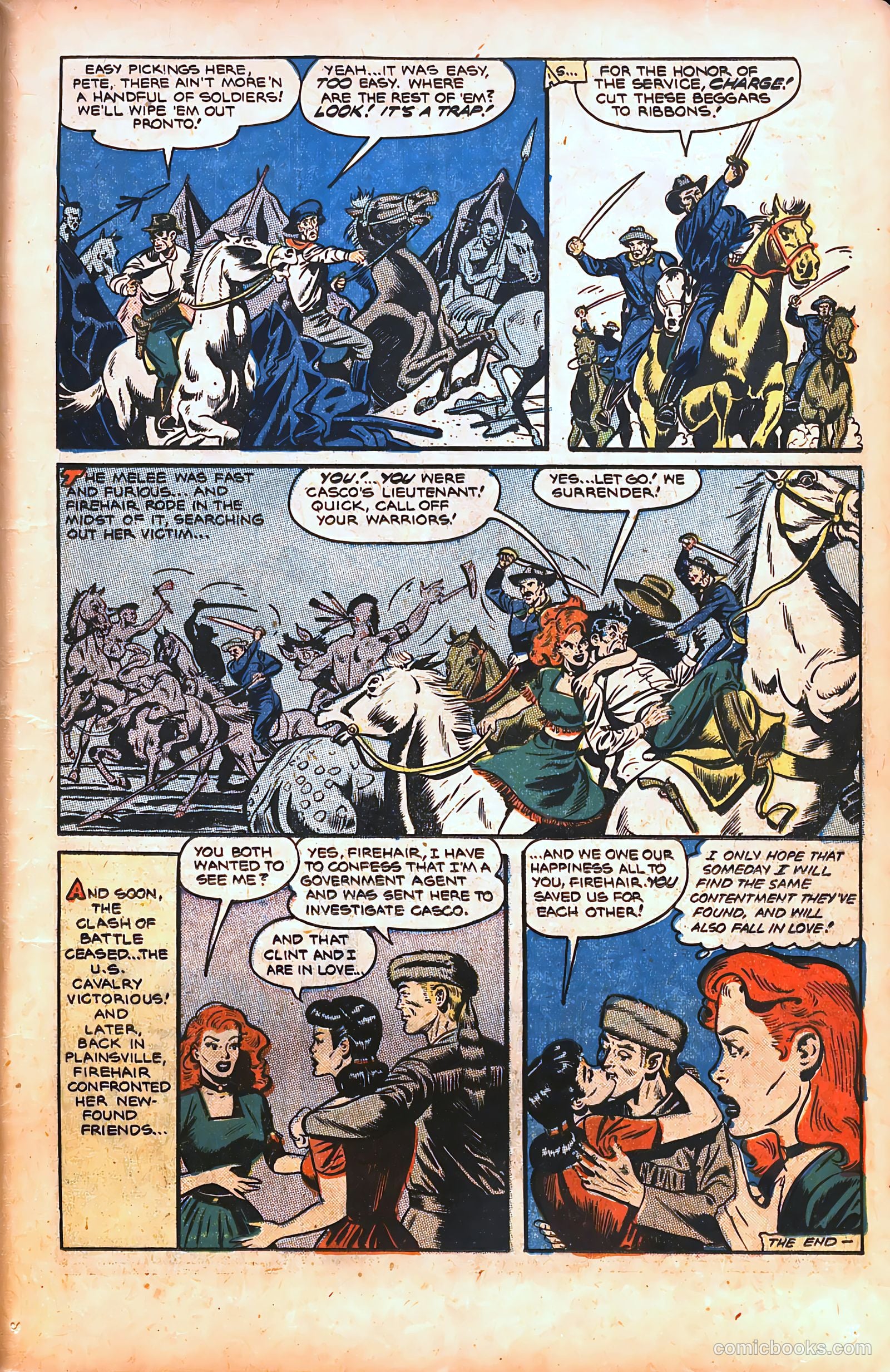 Pioneer West Romances #3 (1950) — page 18 of 54