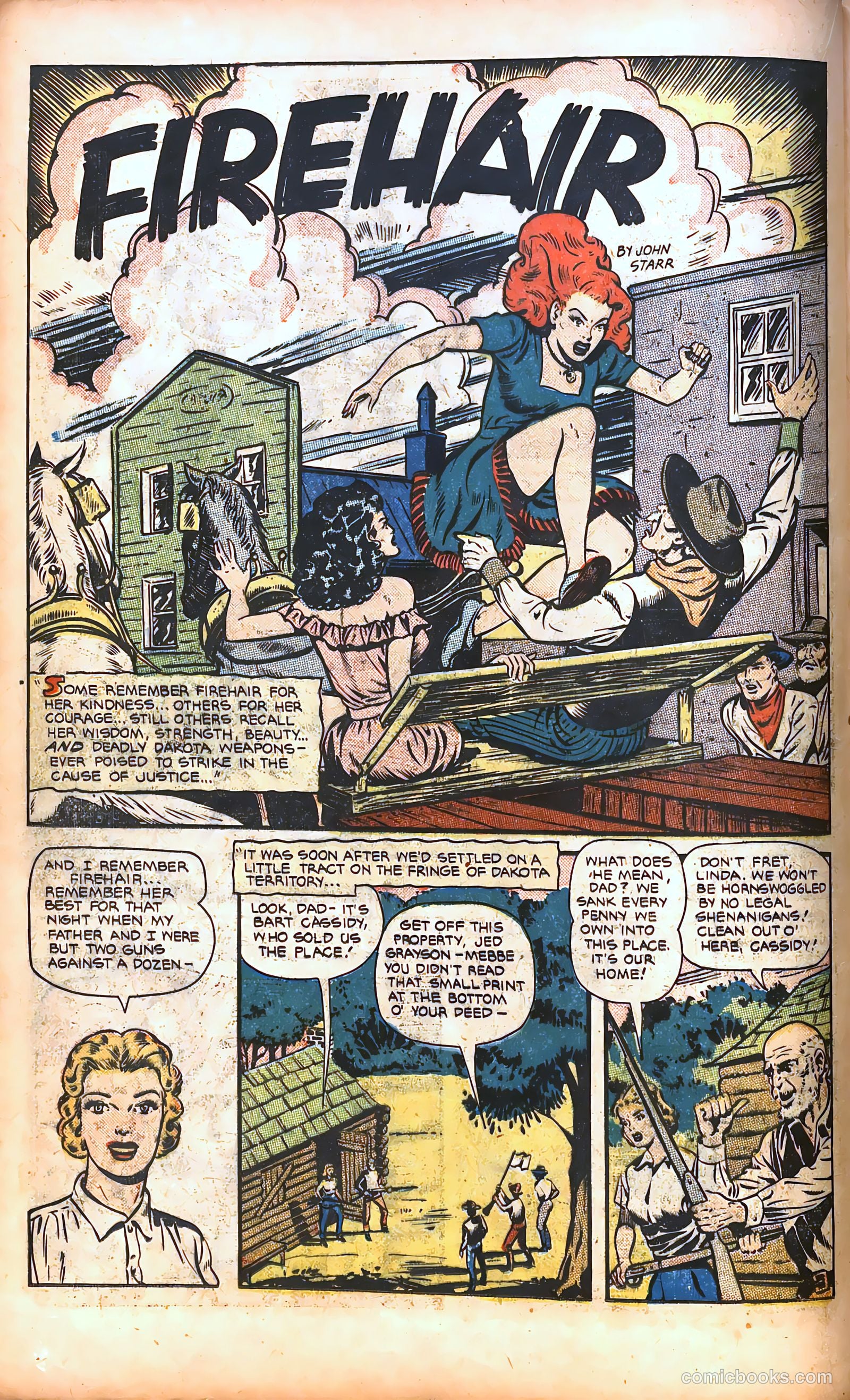 Pioneer West Romances #3 (1950) — page 19 of 54