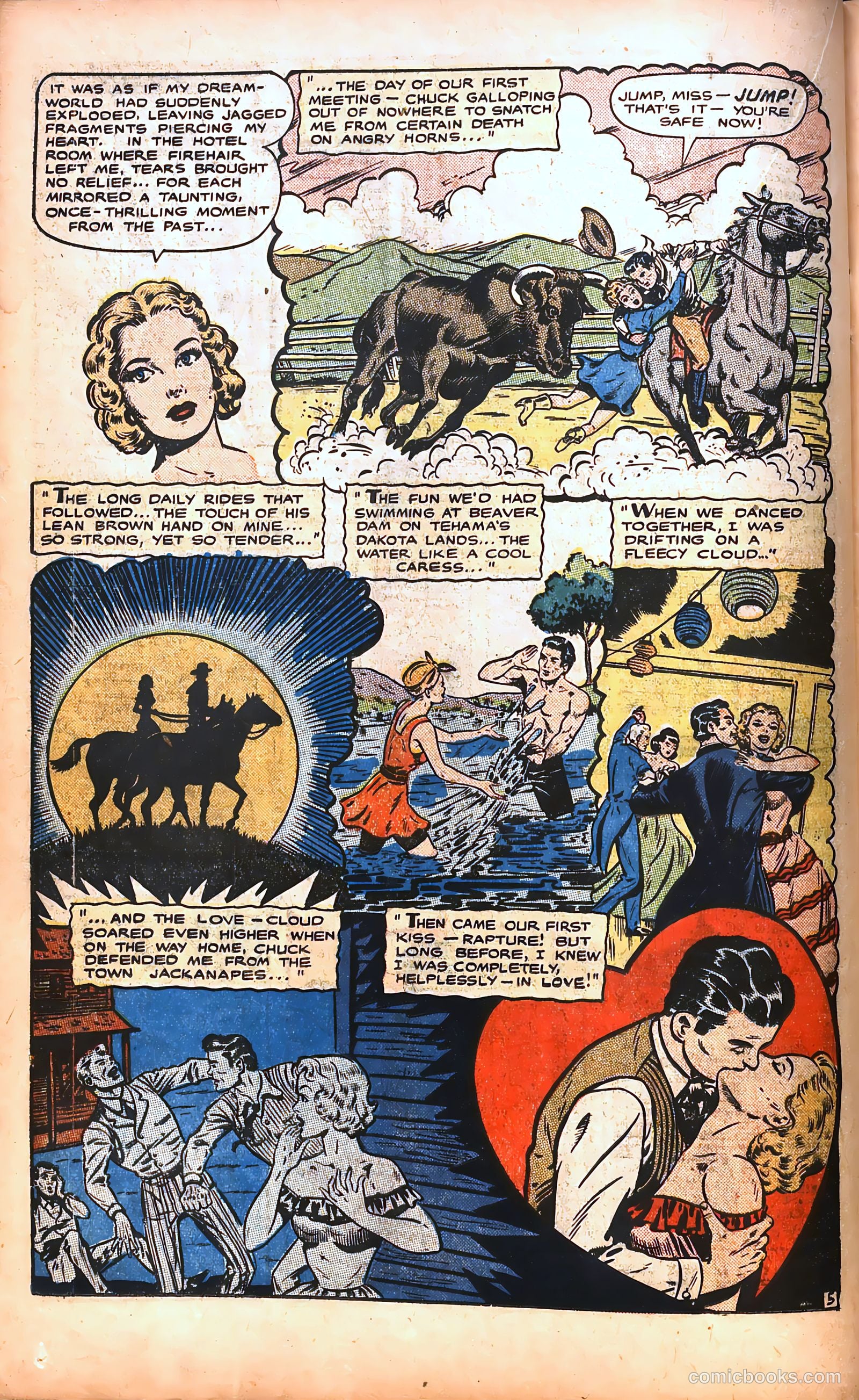 Pioneer West Romances #3 (1950) — page 23 of 54