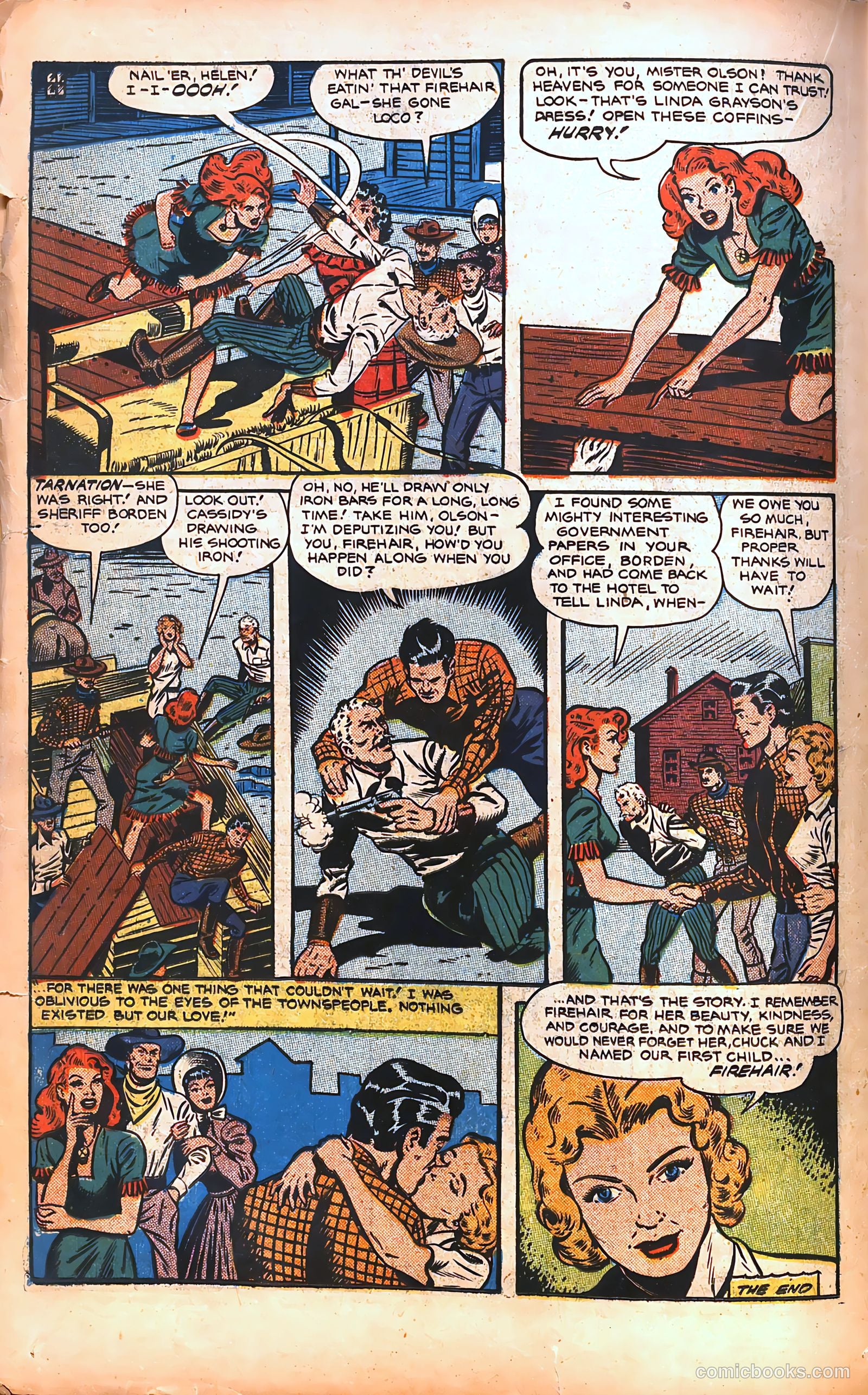 Pioneer West Romances #3 (1950) — page 27 of 54