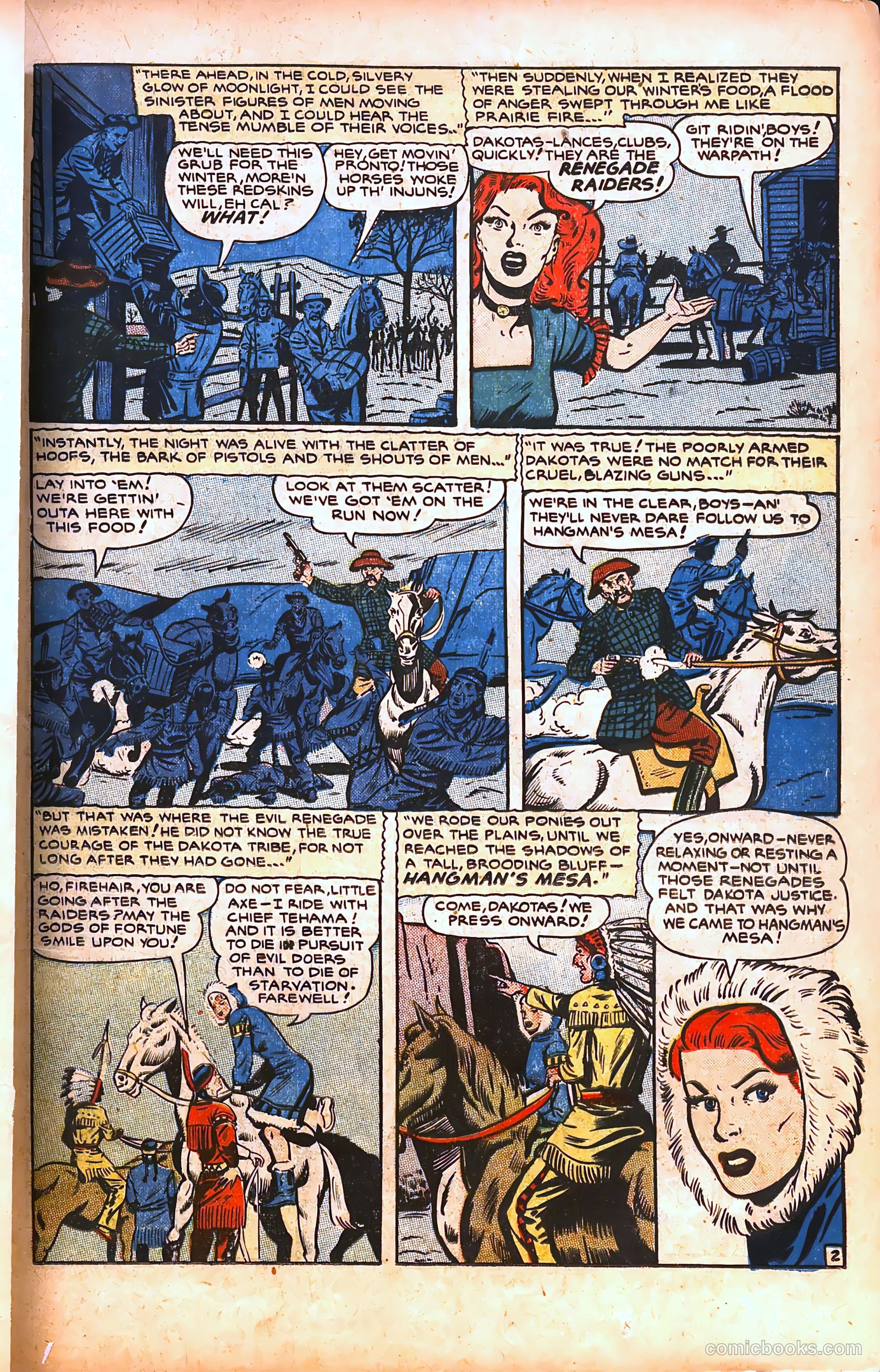 Pioneer West Romances #3 (1950) — page 30 of 54