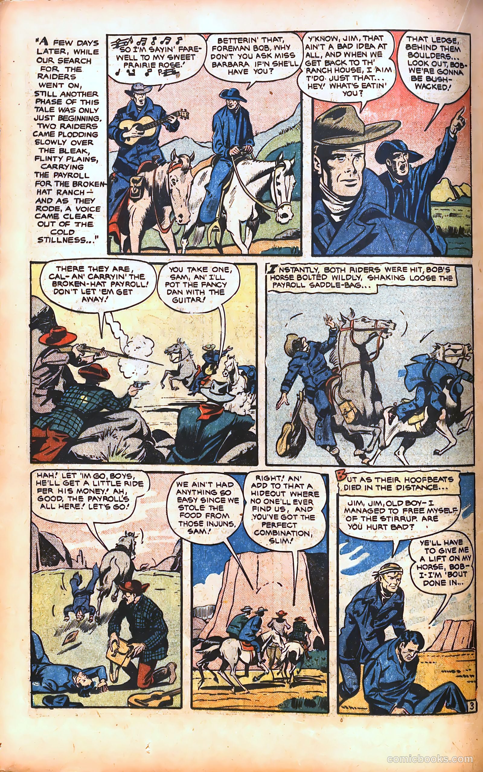 Pioneer West Romances #3 (1950) — page 31 of 54