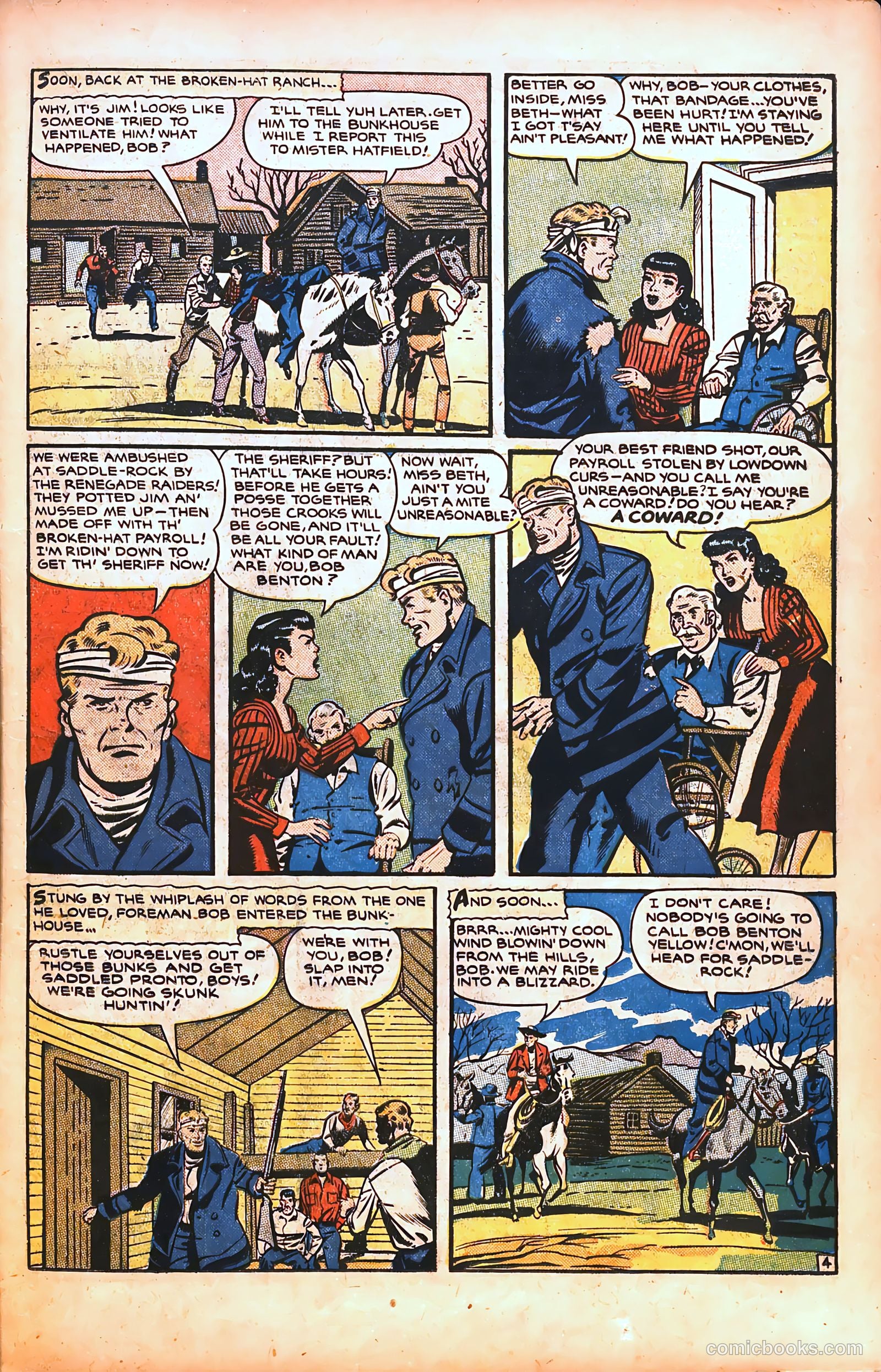 Pioneer West Romances #3 (1950) — page 32 of 54