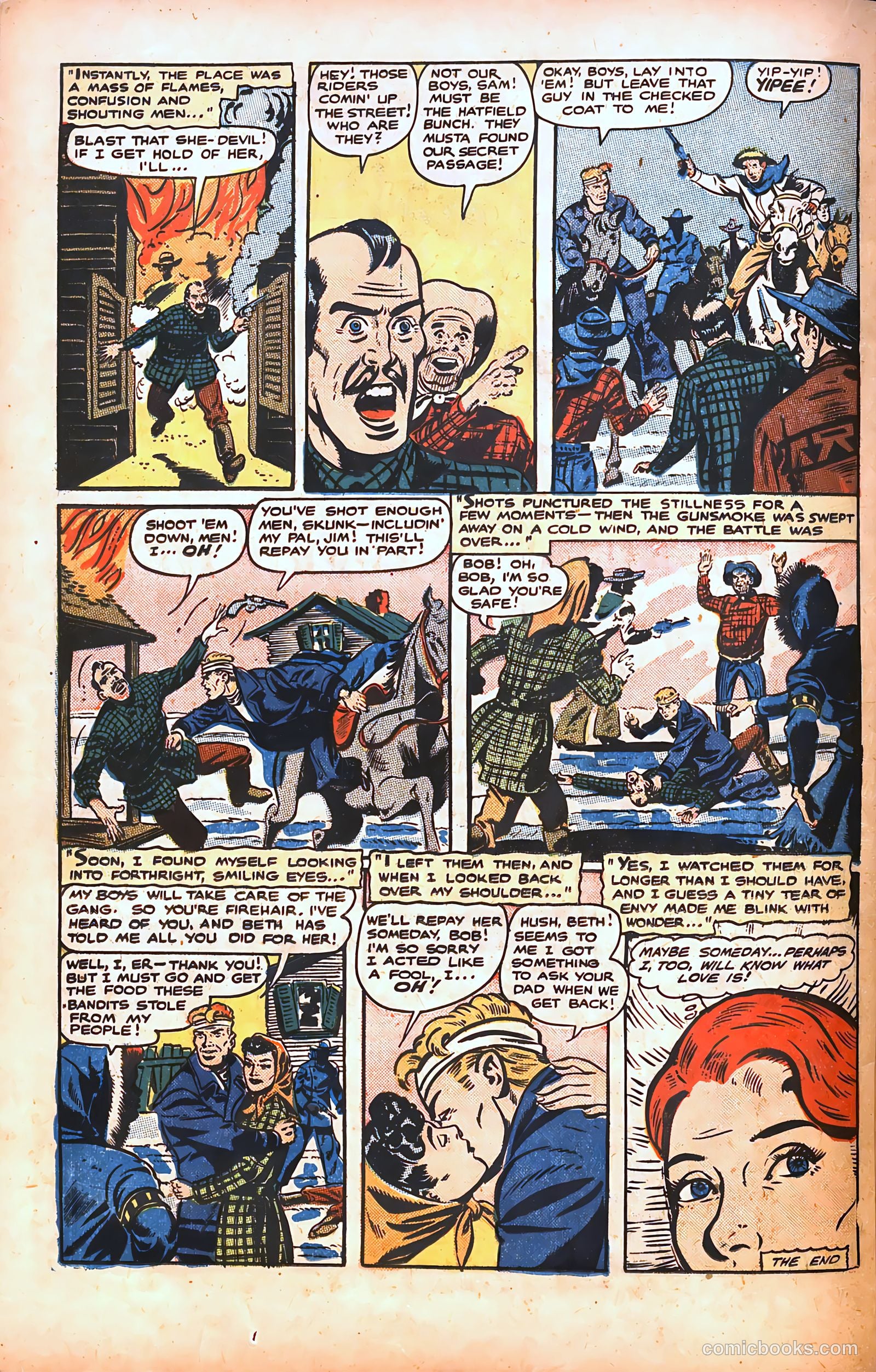 Pioneer West Romances #3 (1950) — page 37 of 54