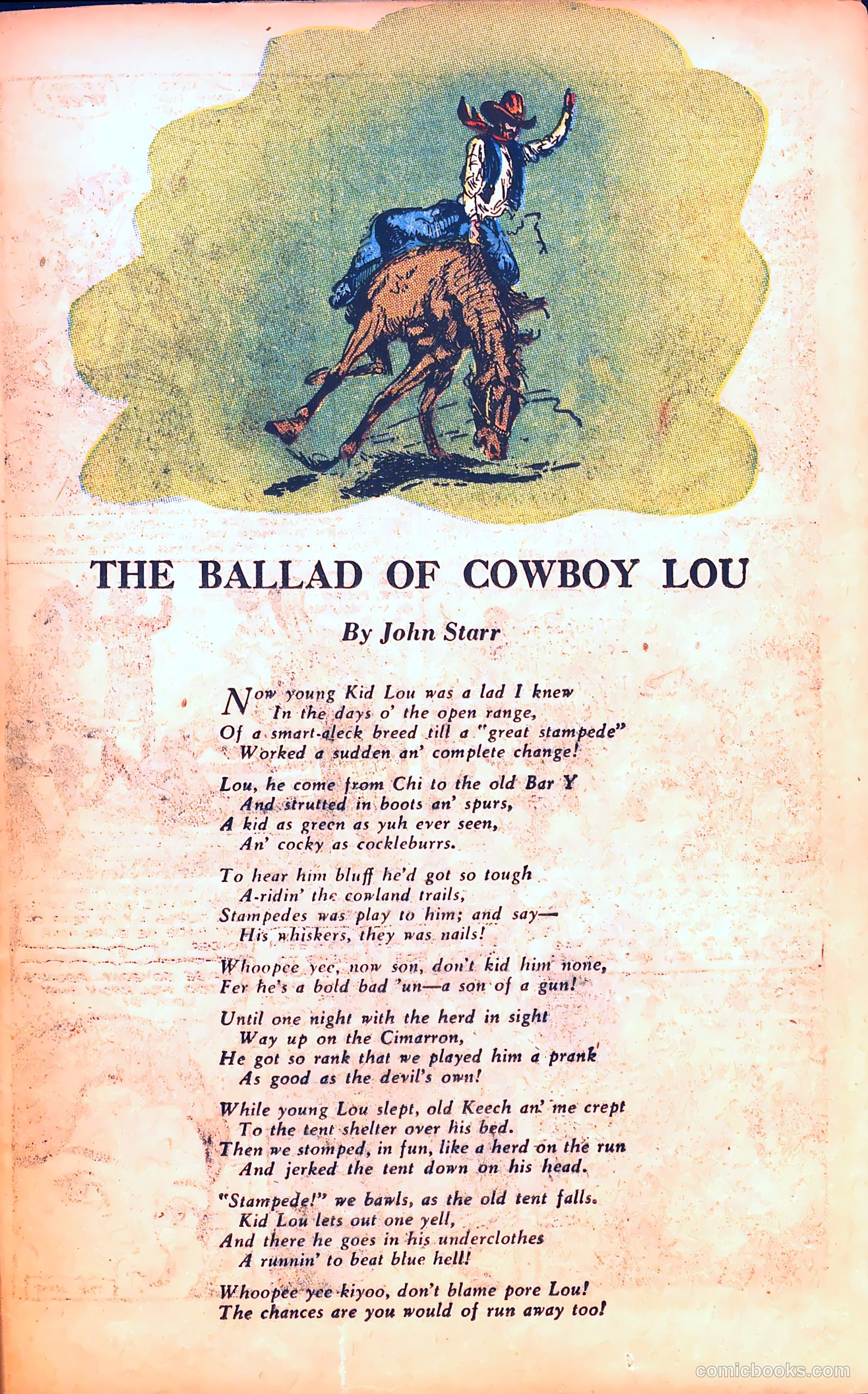 Pioneer West Romances #3 (1950) — page 38 of 54