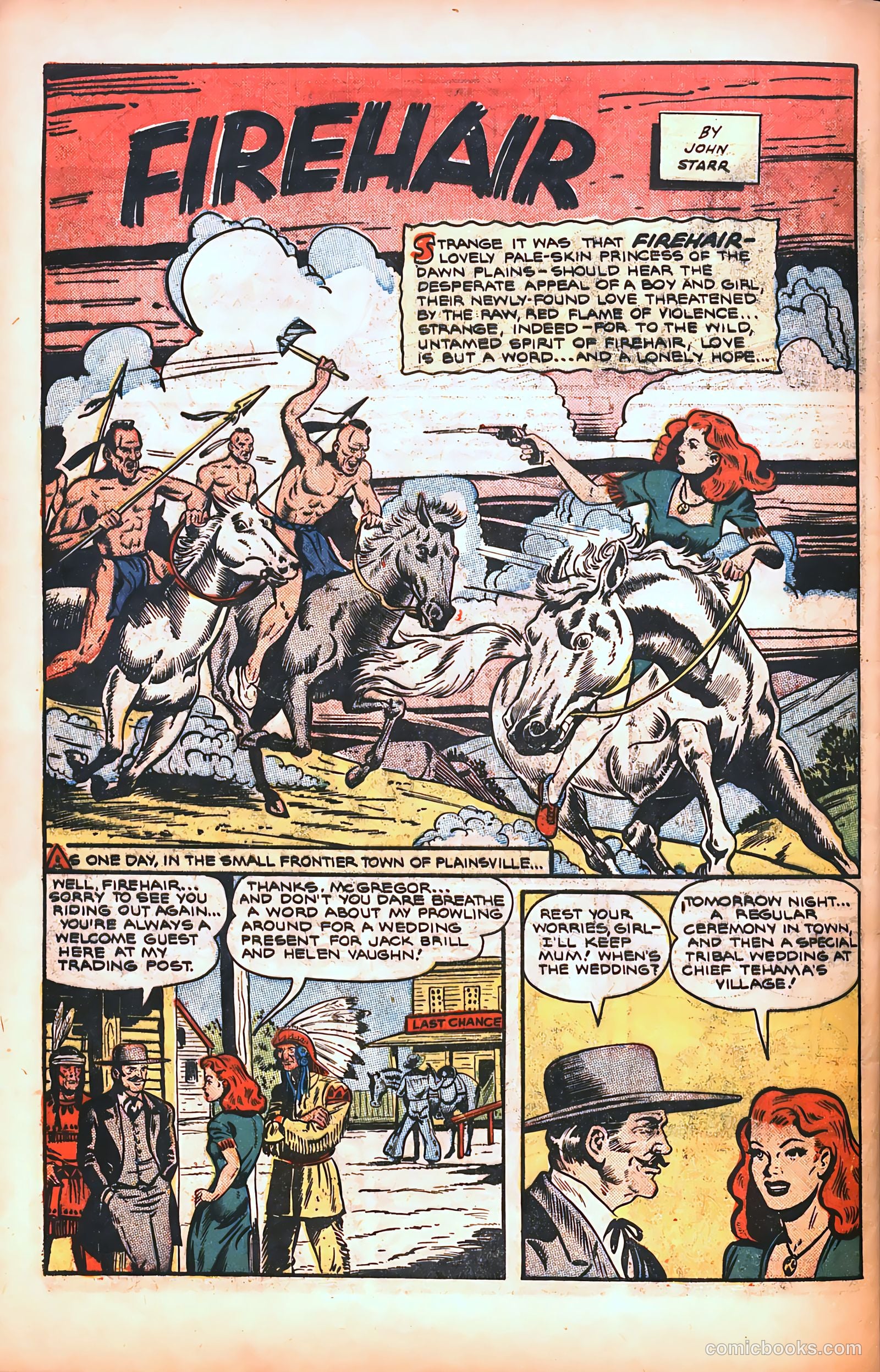 Pioneer West Romances #3 (1950) — page 41 of 54