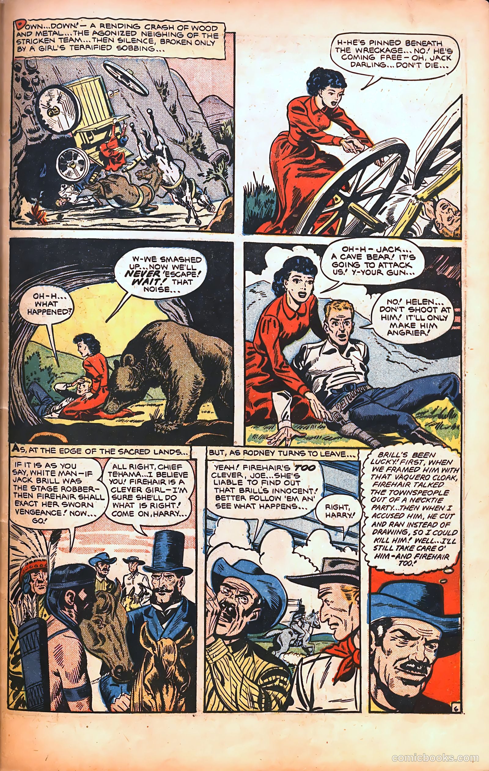 Pioneer West Romances #3 (1950) — page 46 of 54