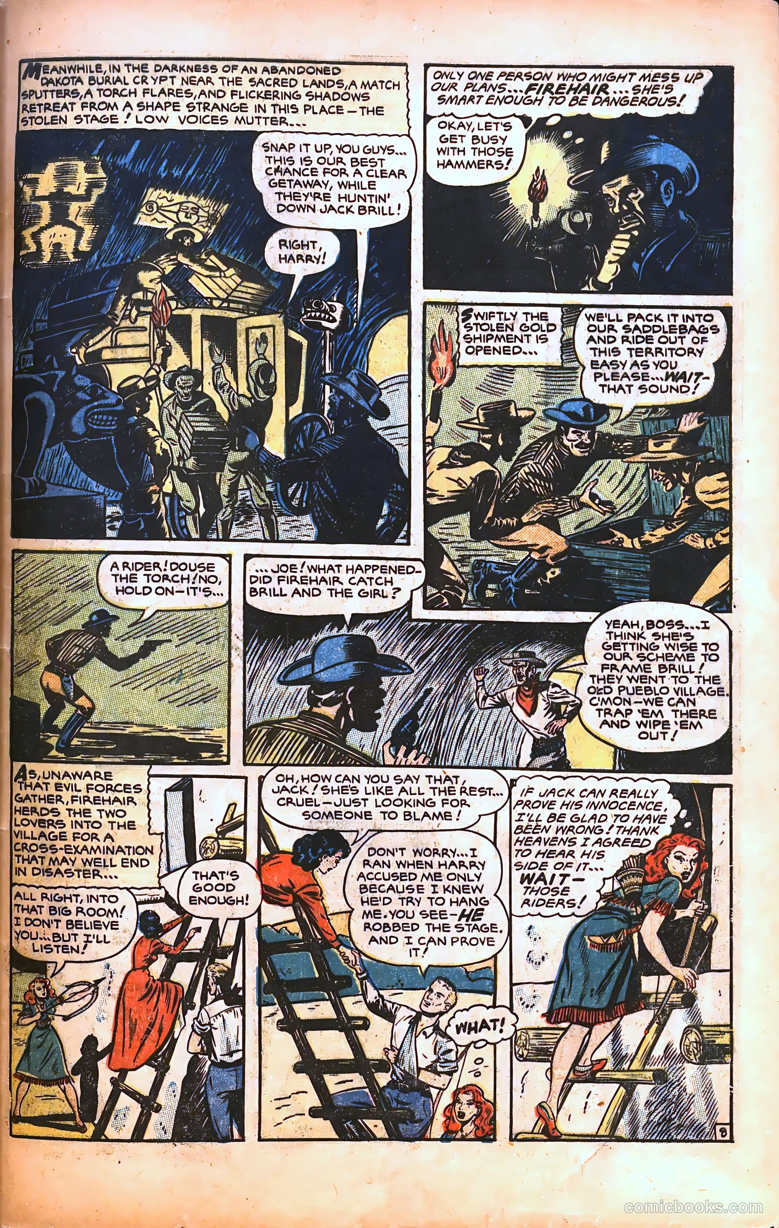Pioneer West Romances #3 (1950) — page 48 of 54