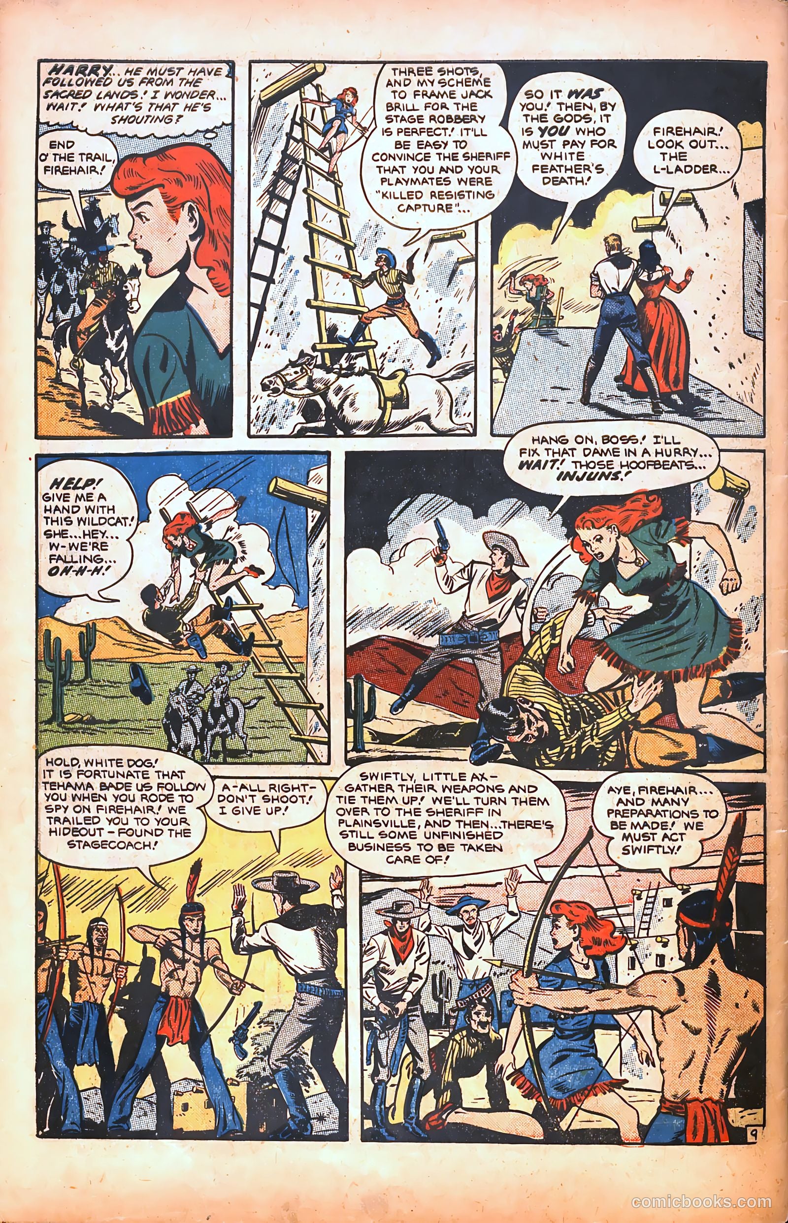 Pioneer West Romances #3 (1950) — page 49 of 54