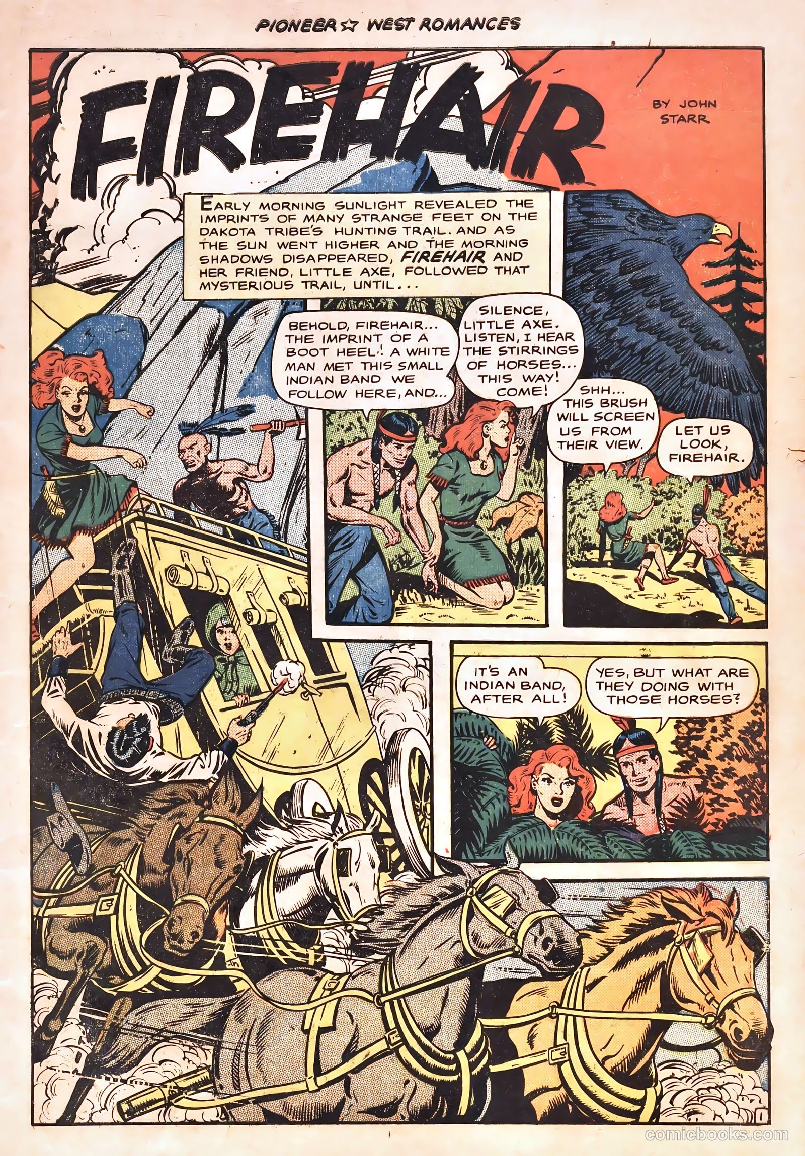Pioneer West Romances #4 (1950) — page 3 of 37