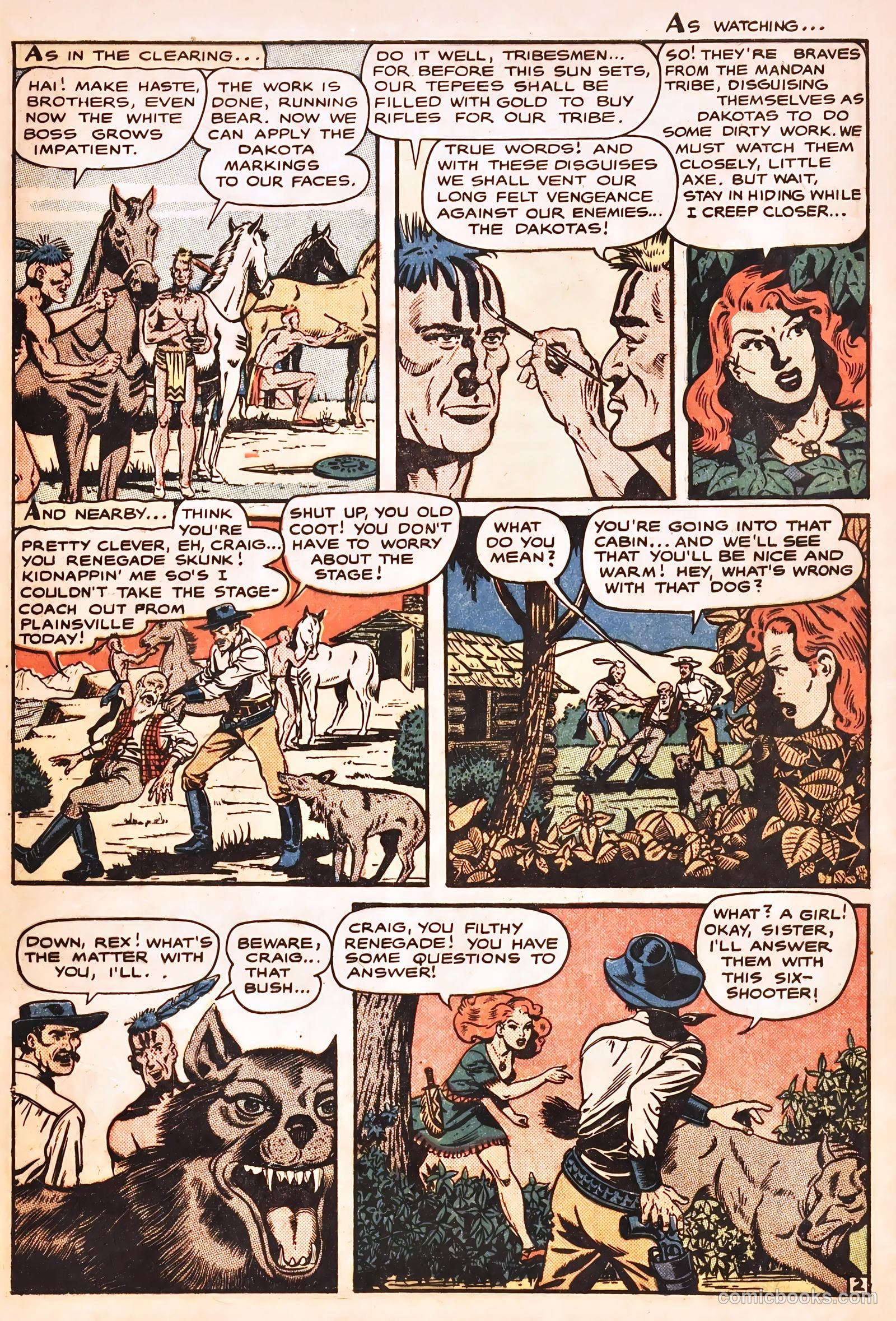 Pioneer West Romances #4 (1950) — page 4 of 37