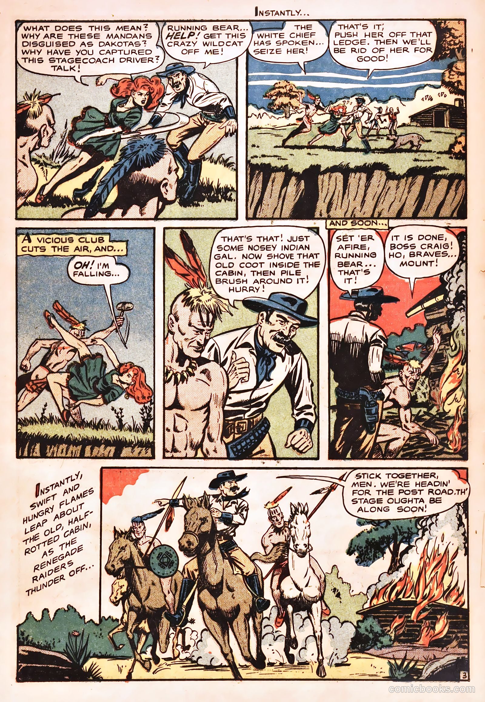 Pioneer West Romances #4 (1950) — page 5 of 37