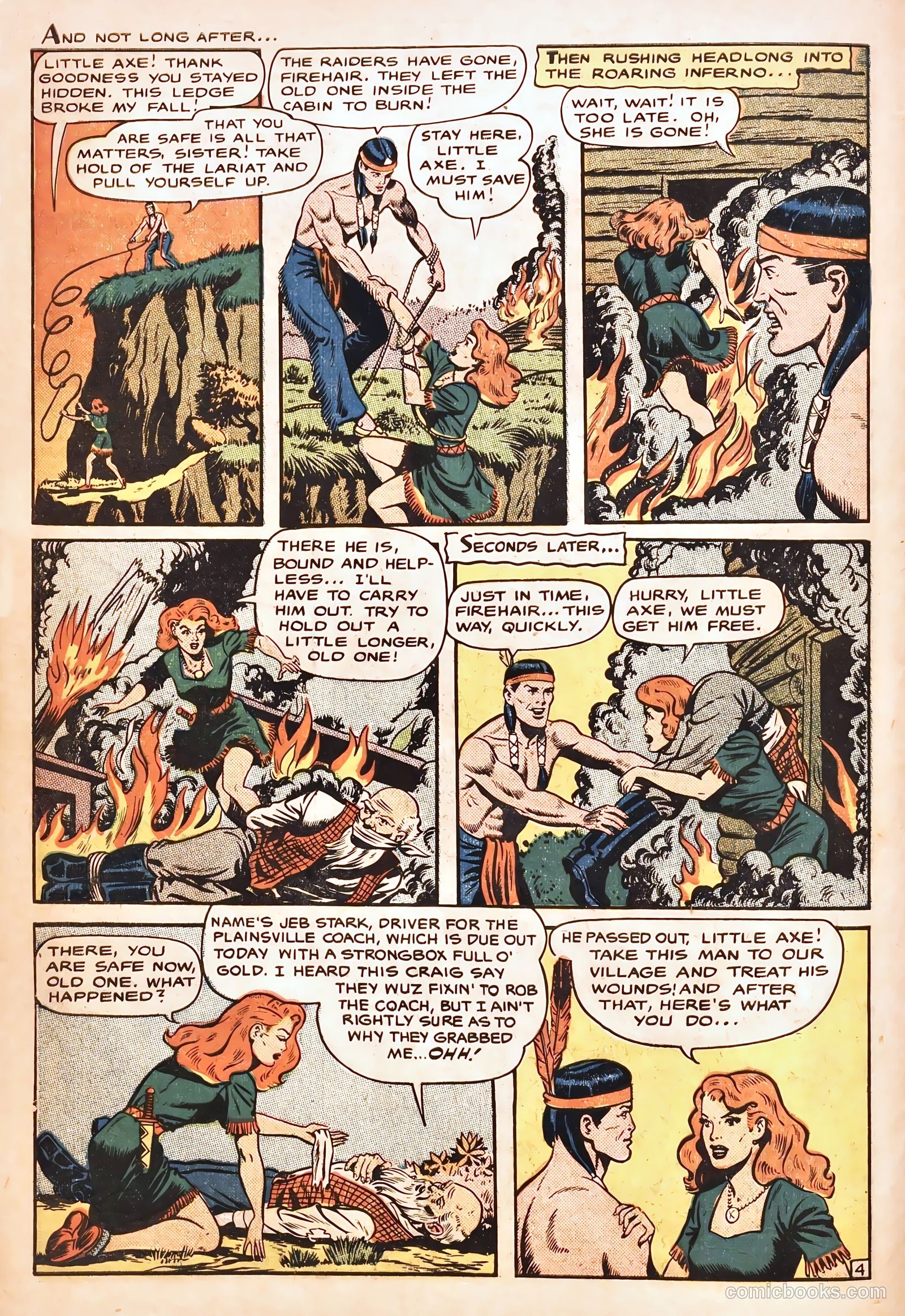 Pioneer West Romances #4 (1950) — page 6 of 37