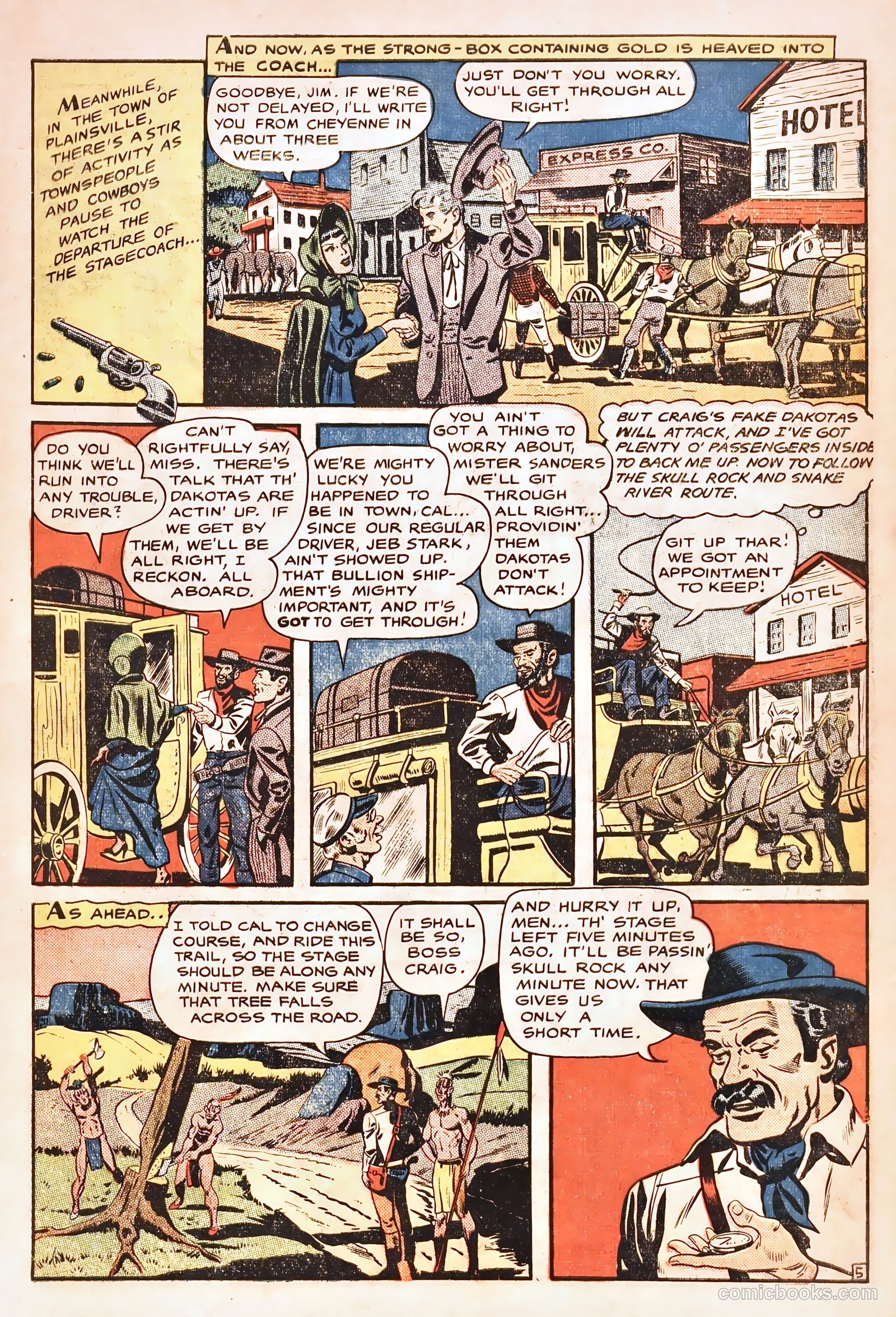 Pioneer West Romances #4 (1950) — page 7 of 37