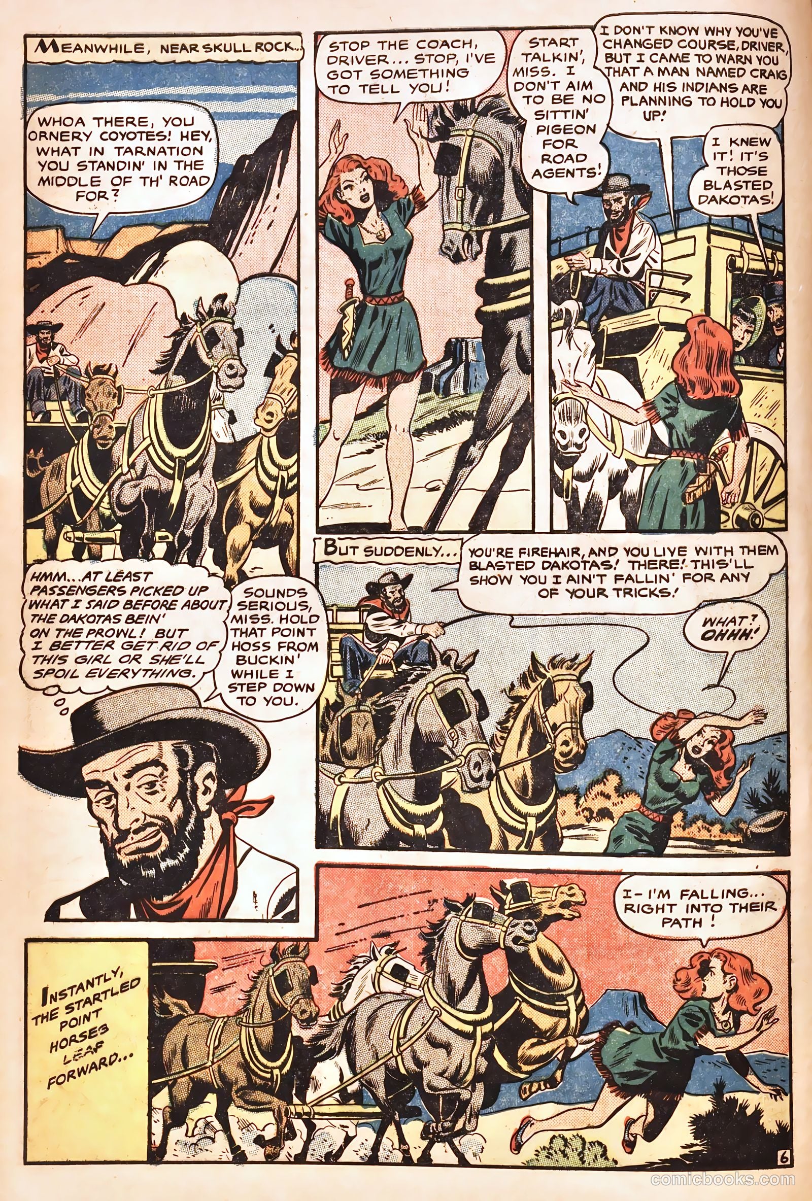 Pioneer West Romances #4 (1950) — page 8 of 37
